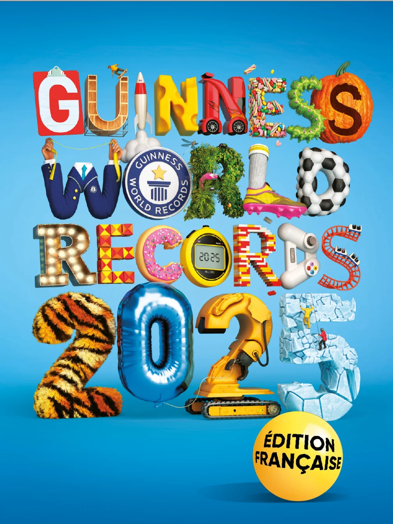 Livre des Records Guinness 2025 Français Neuf