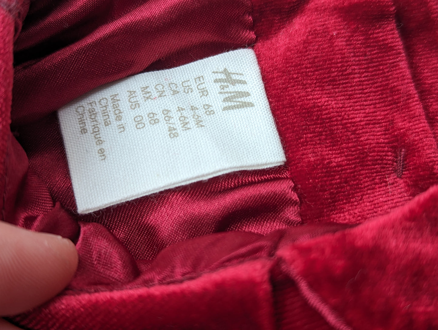 Robe 4-6mois H&M (C:KL)