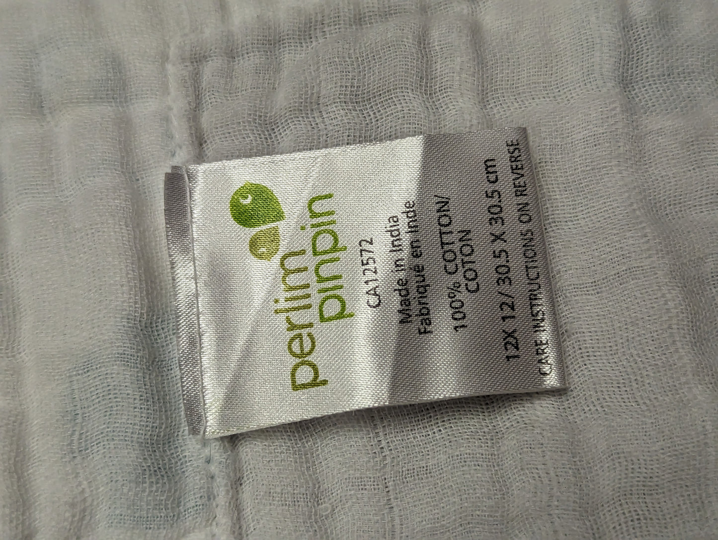 Débarbouillette à rot Perlimpinpin*