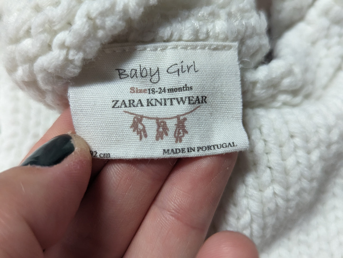 Chandail lainage 18-24mois Zara