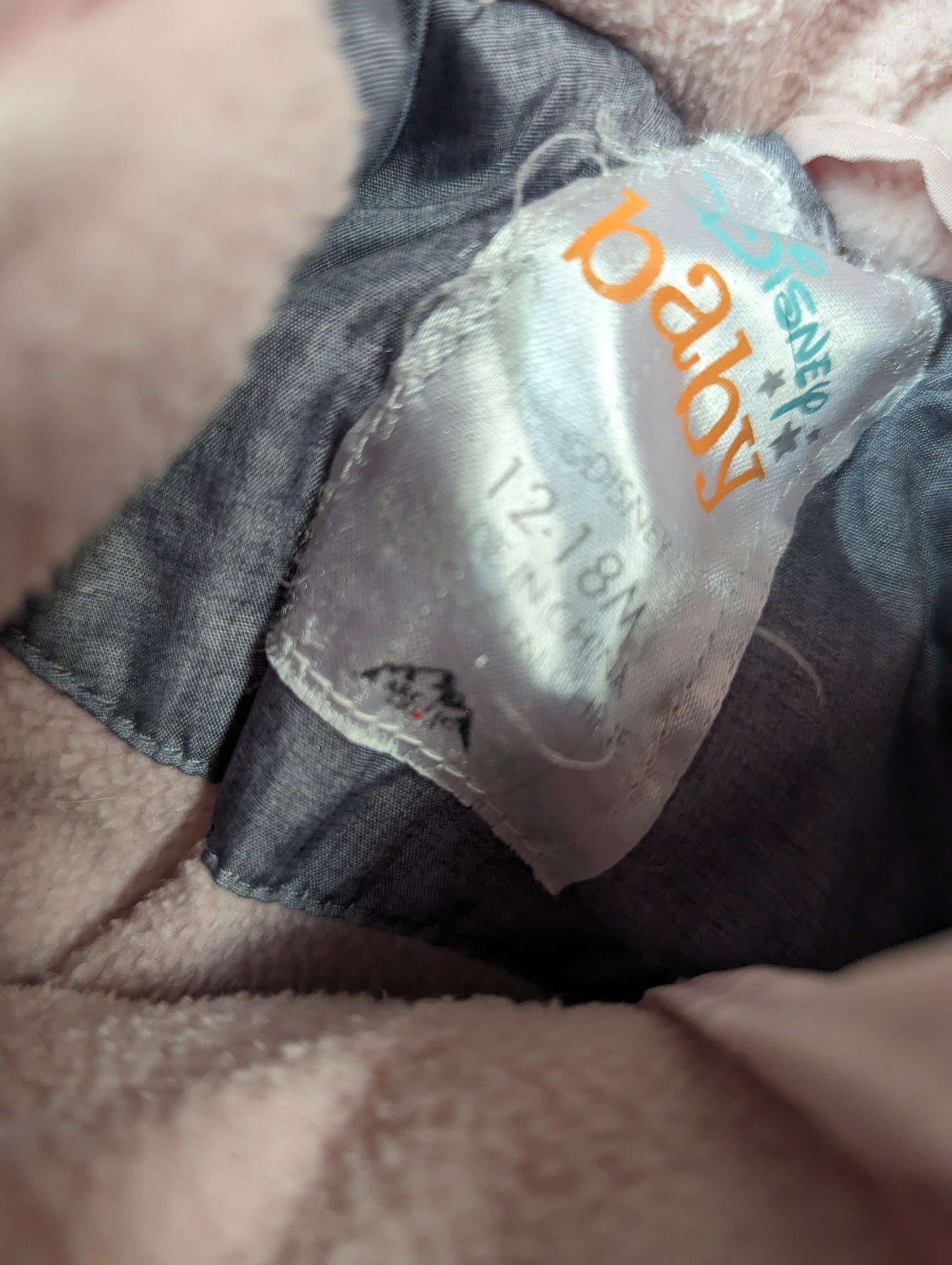 Habit mi-saison chaud ou hiver 12-18mois Disney