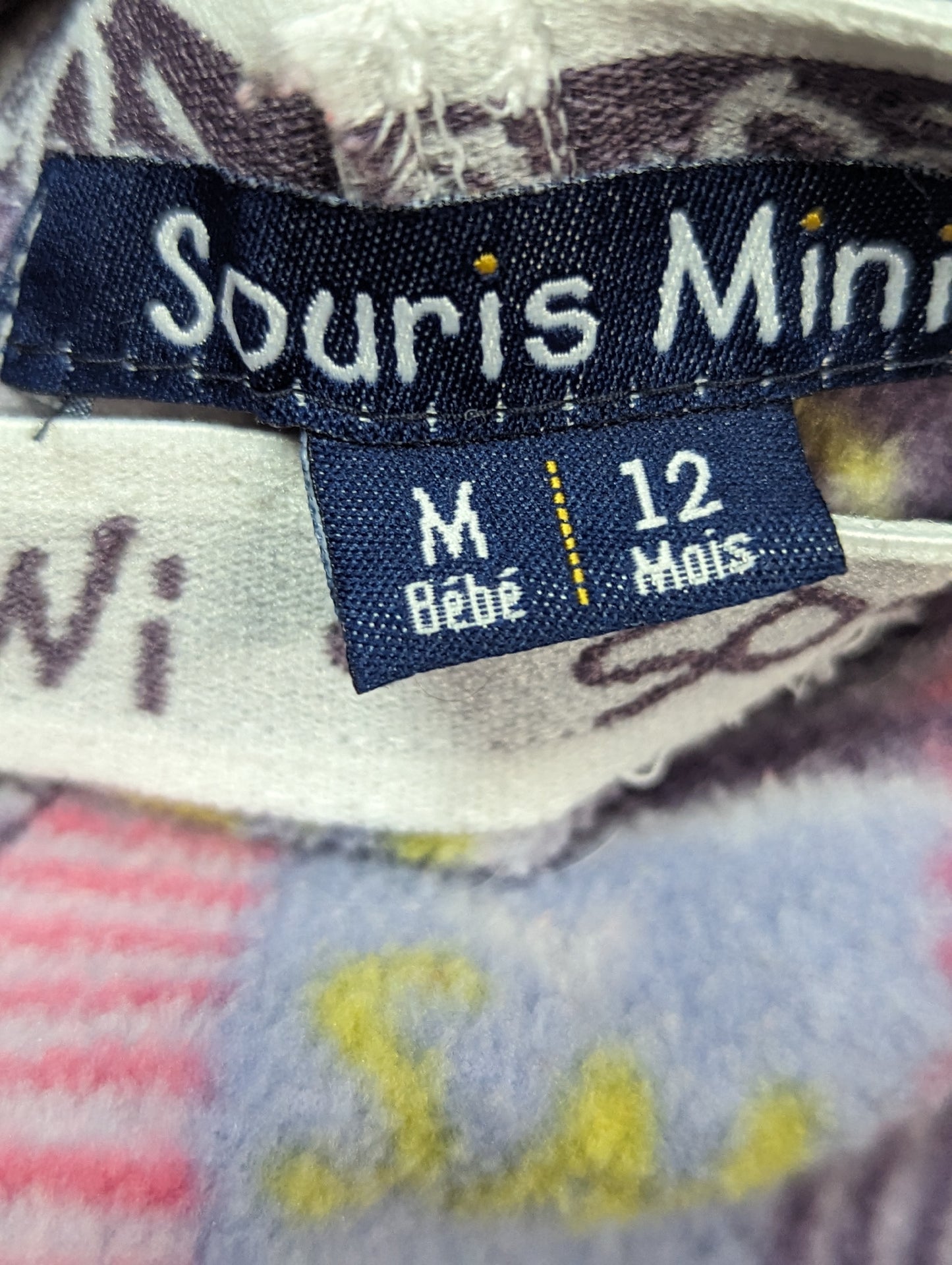 Pantalon polar 12mois Souris mini