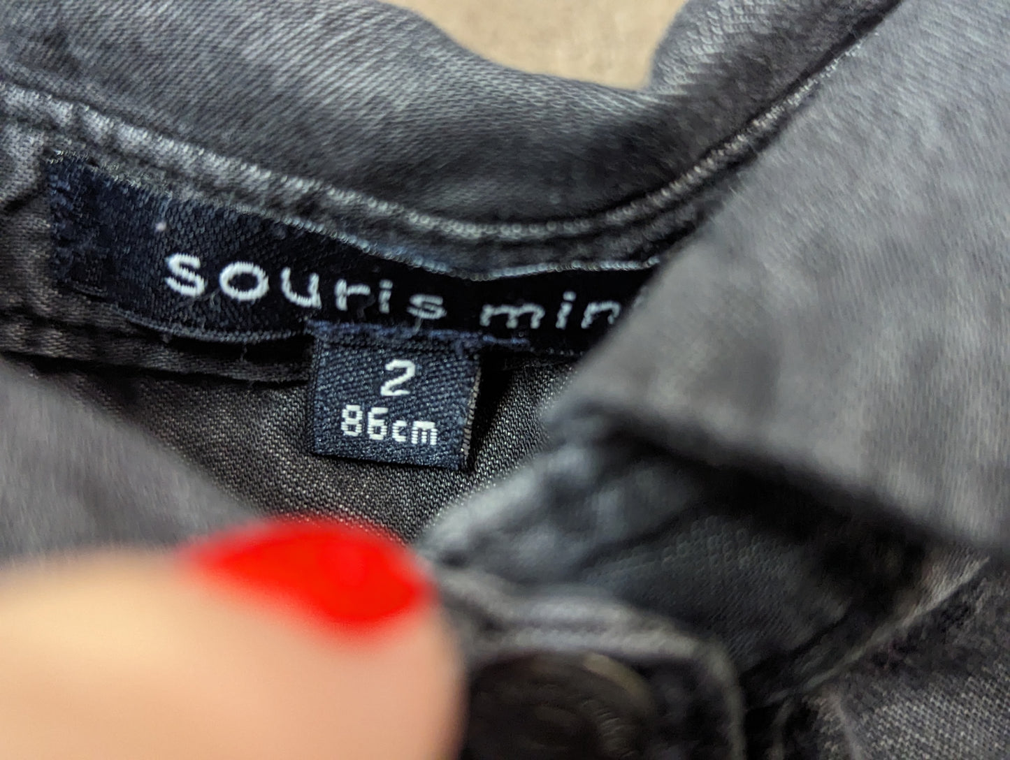 Chemise 2ans Souris mini