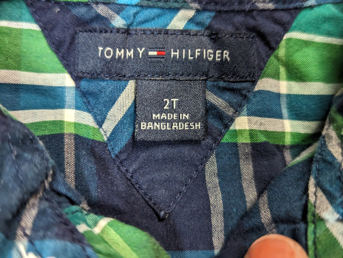 Chemise 2ans Tommy Hilfiger