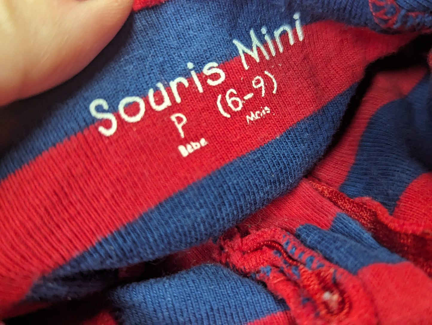 Pyjama 6-9mois Souris mini (C:EBC)