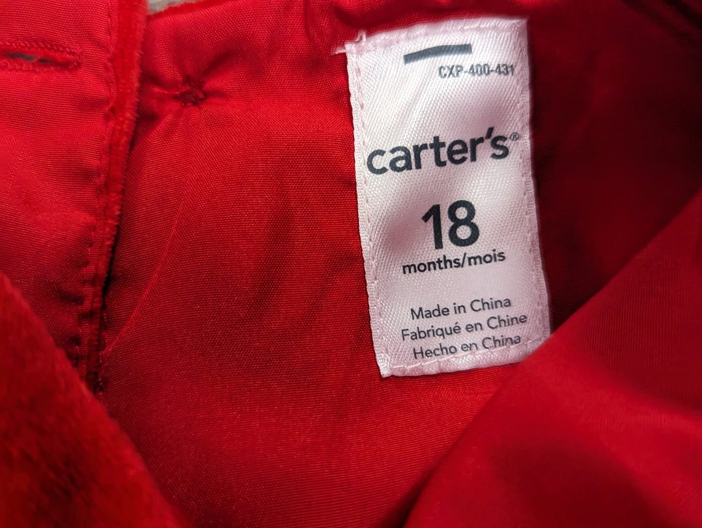 Ensemble 18mois Carters