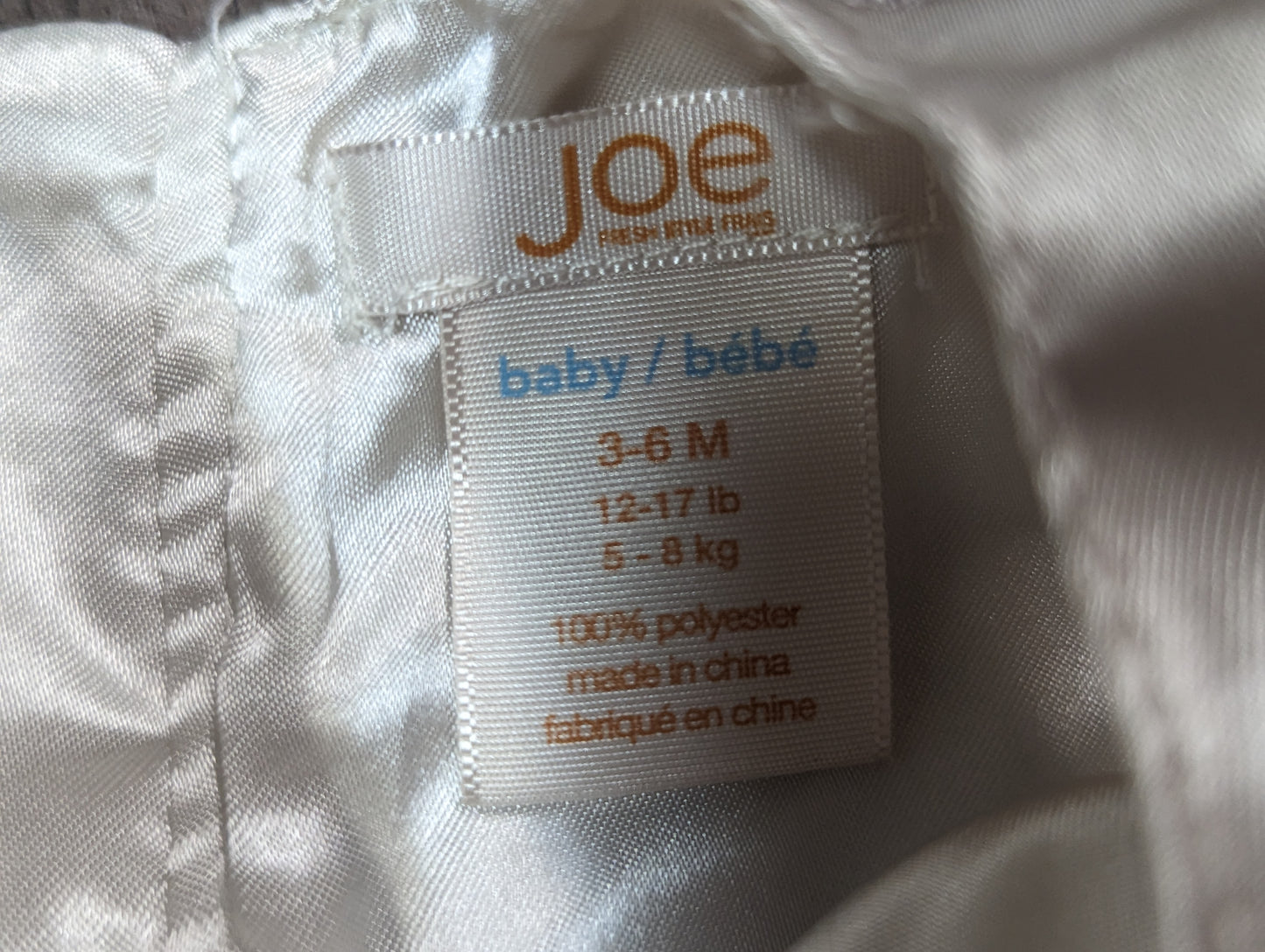 Robe 3-6mois Joe Fresh (C:KL)