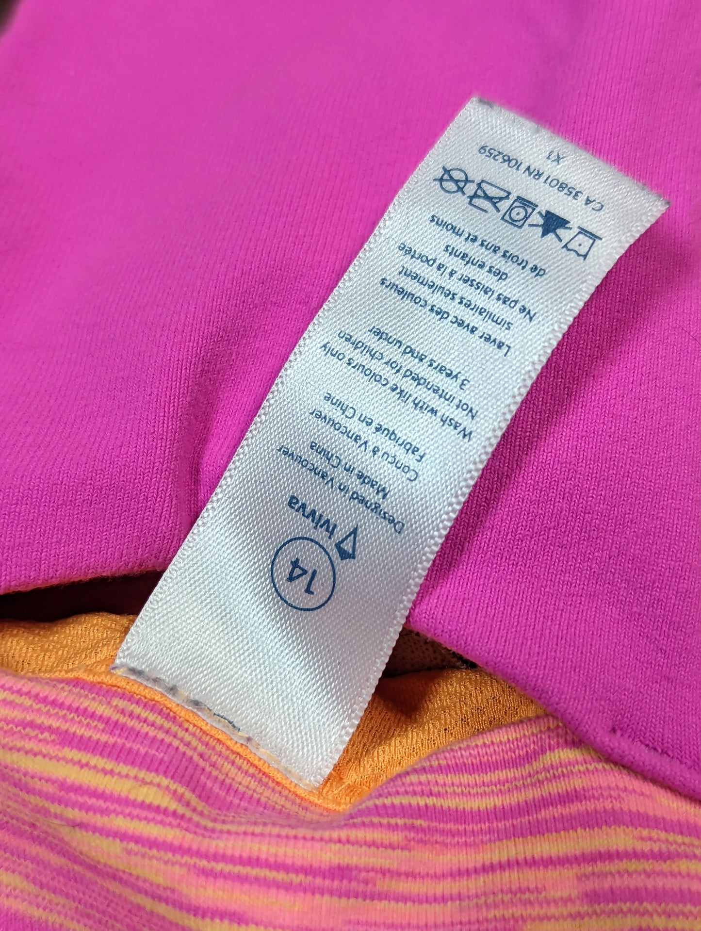 Camisole sport 14ans Iviva par Lululemon