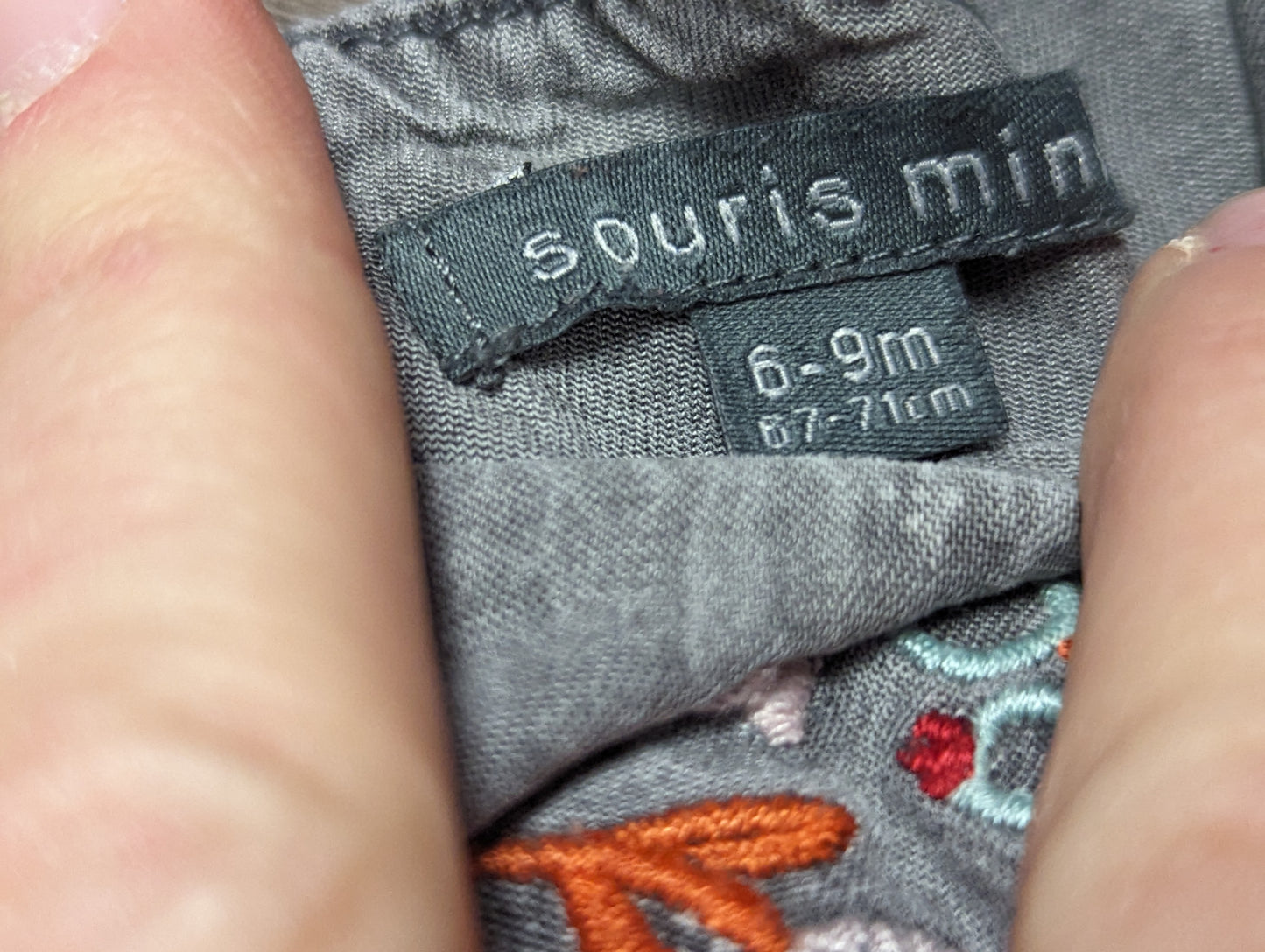 Ensemble 6-9mois Souris mini et St-Olivier