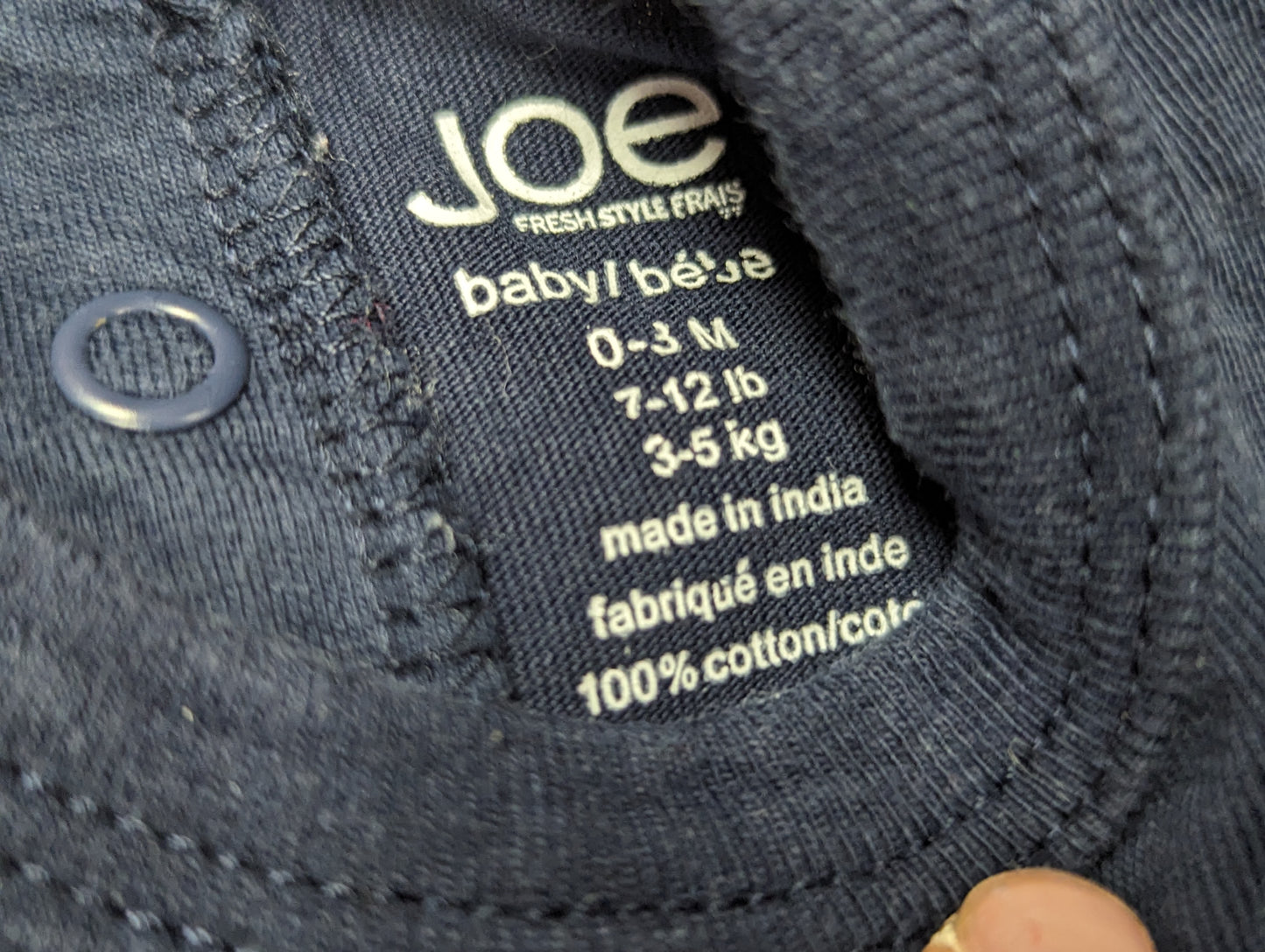 Cache-couche 0-3mois Joe Fresh