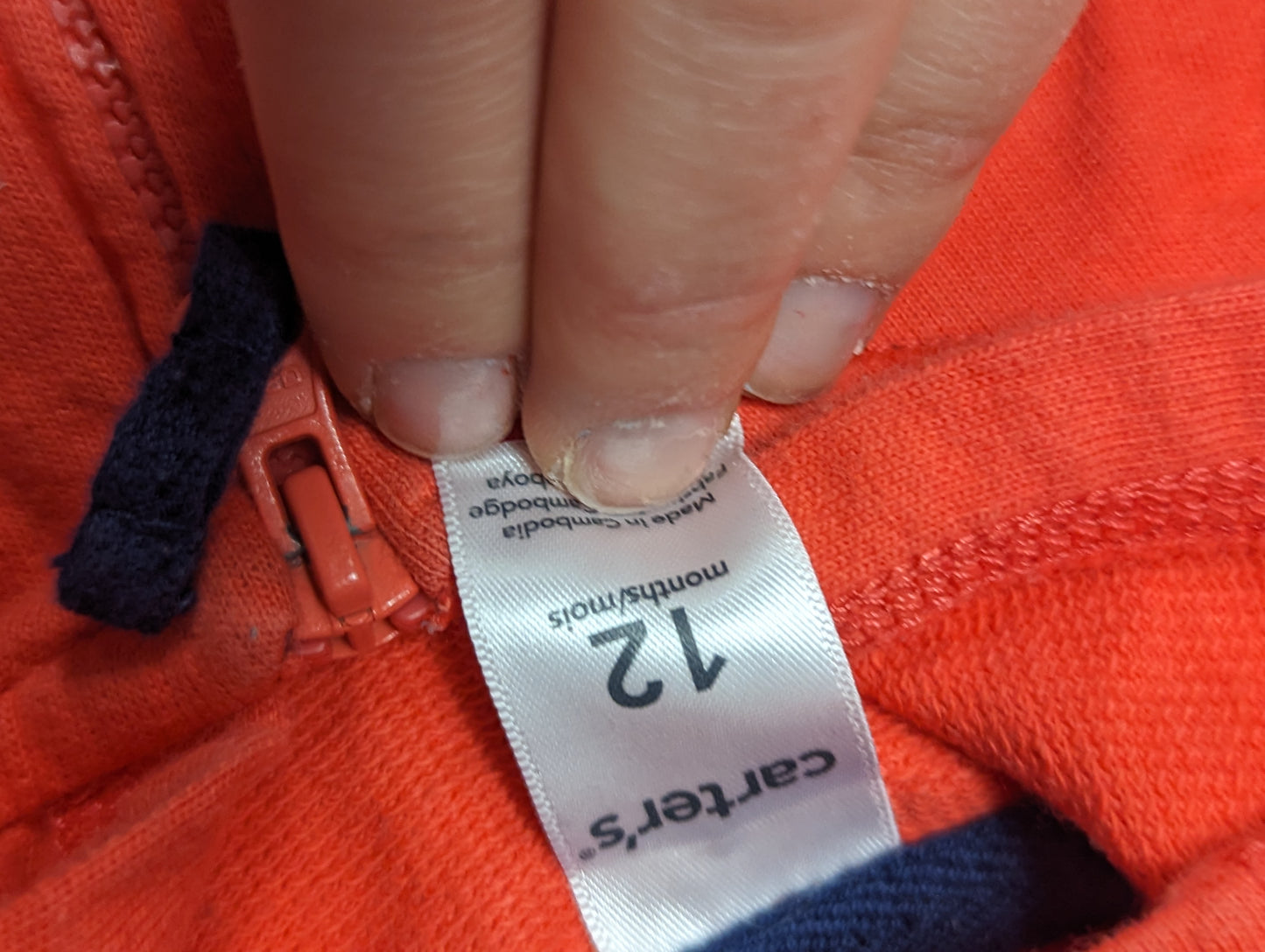 Veste 12mois Carters