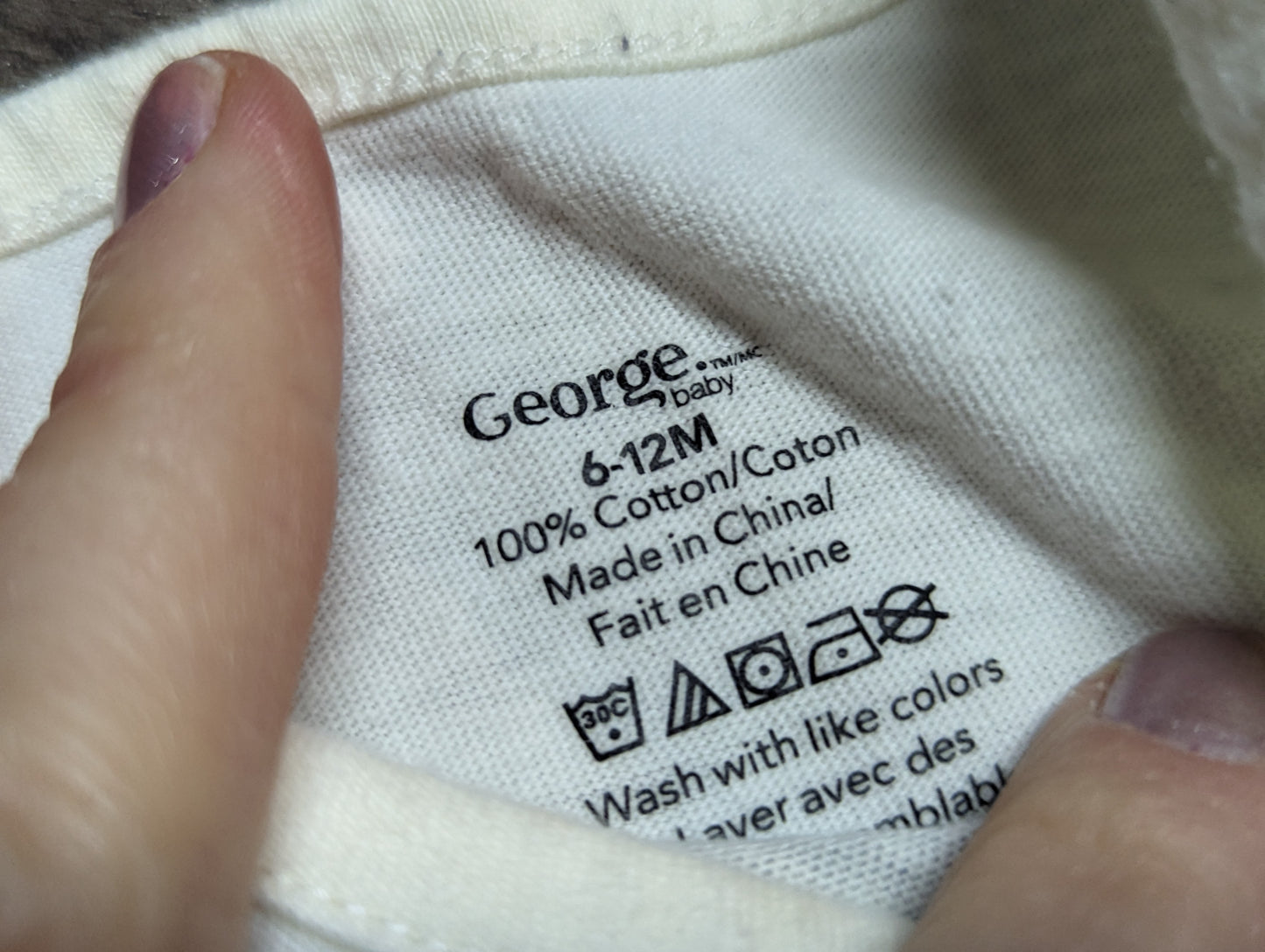 Ensemble 6-12mois Carters et George