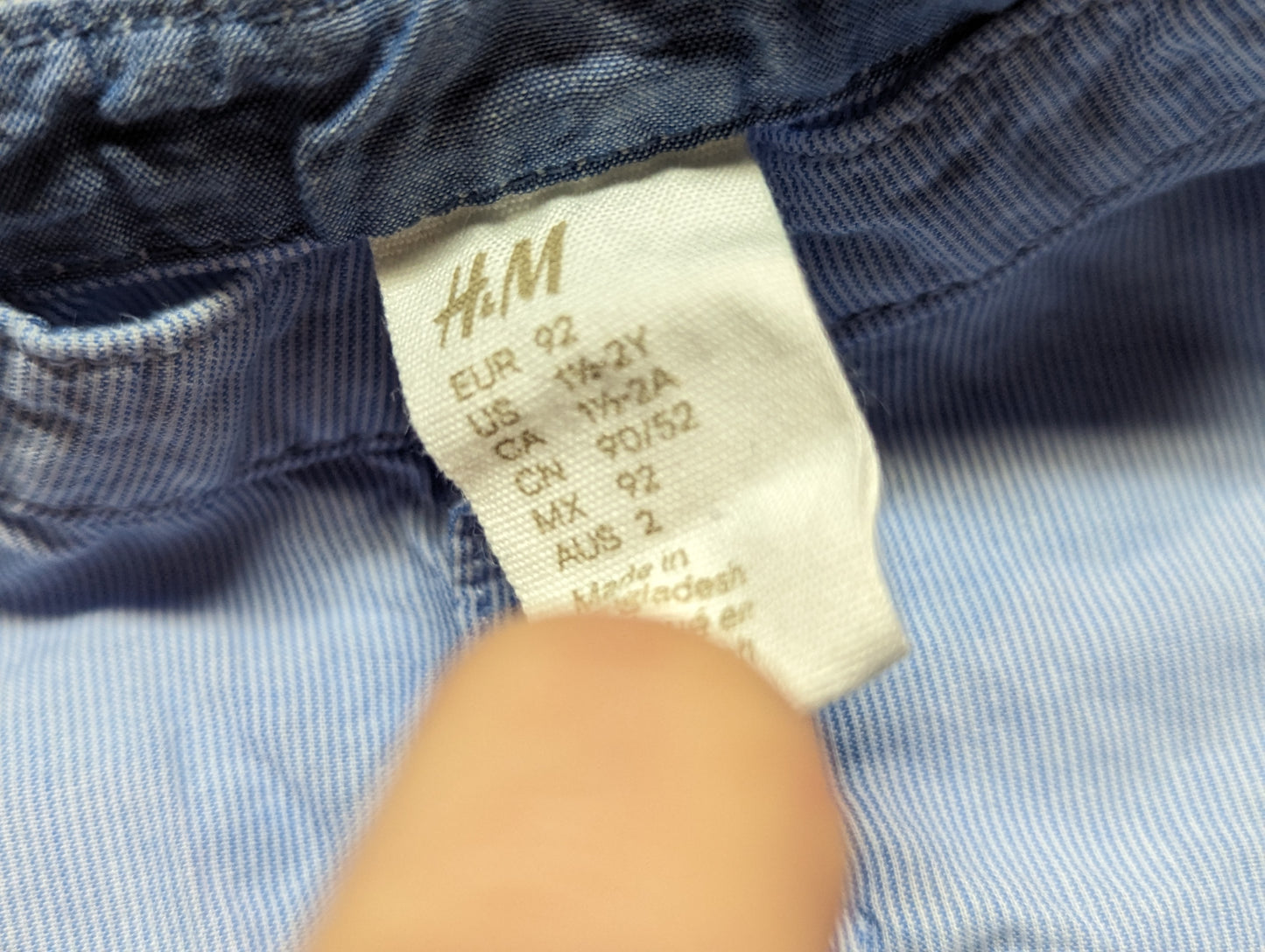 Chemise 18-24mois H&M (C:GM)