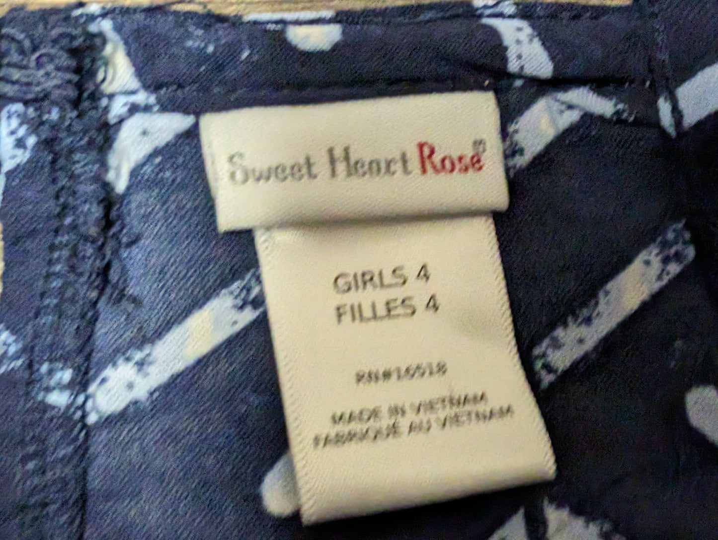 Robe 4ans Sweet heart Rose