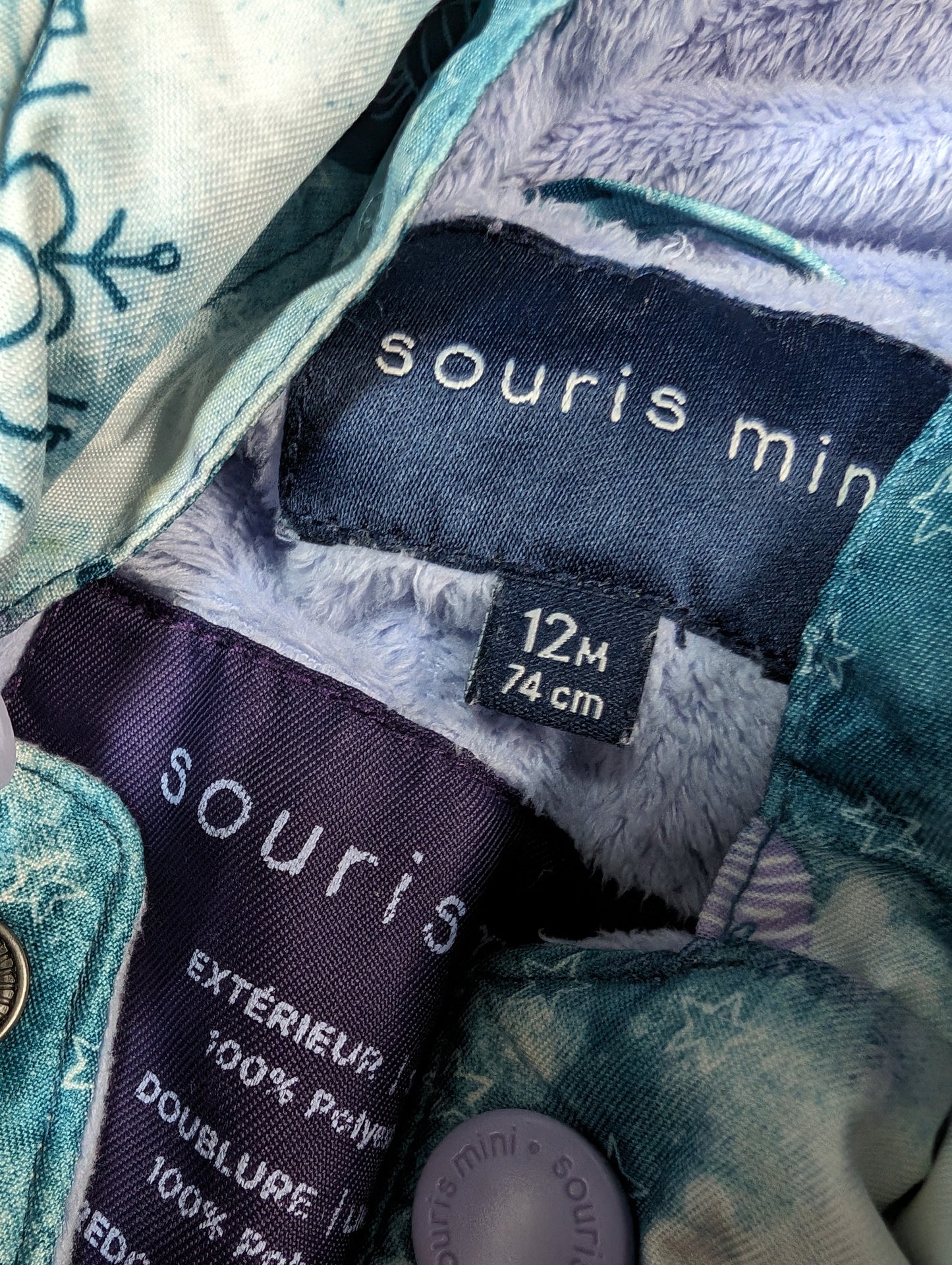 Habit d'hiver 12mois Souris mini