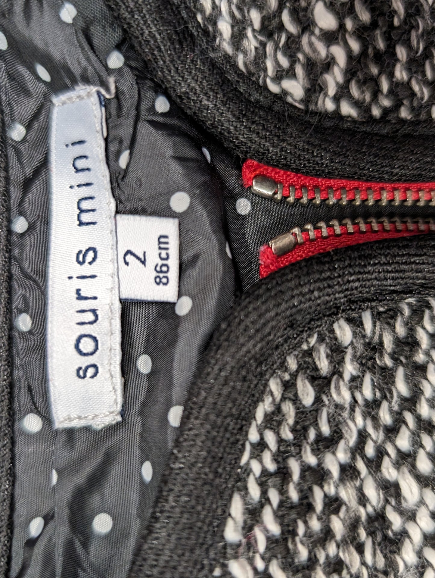 Veste 2ans Souris mini