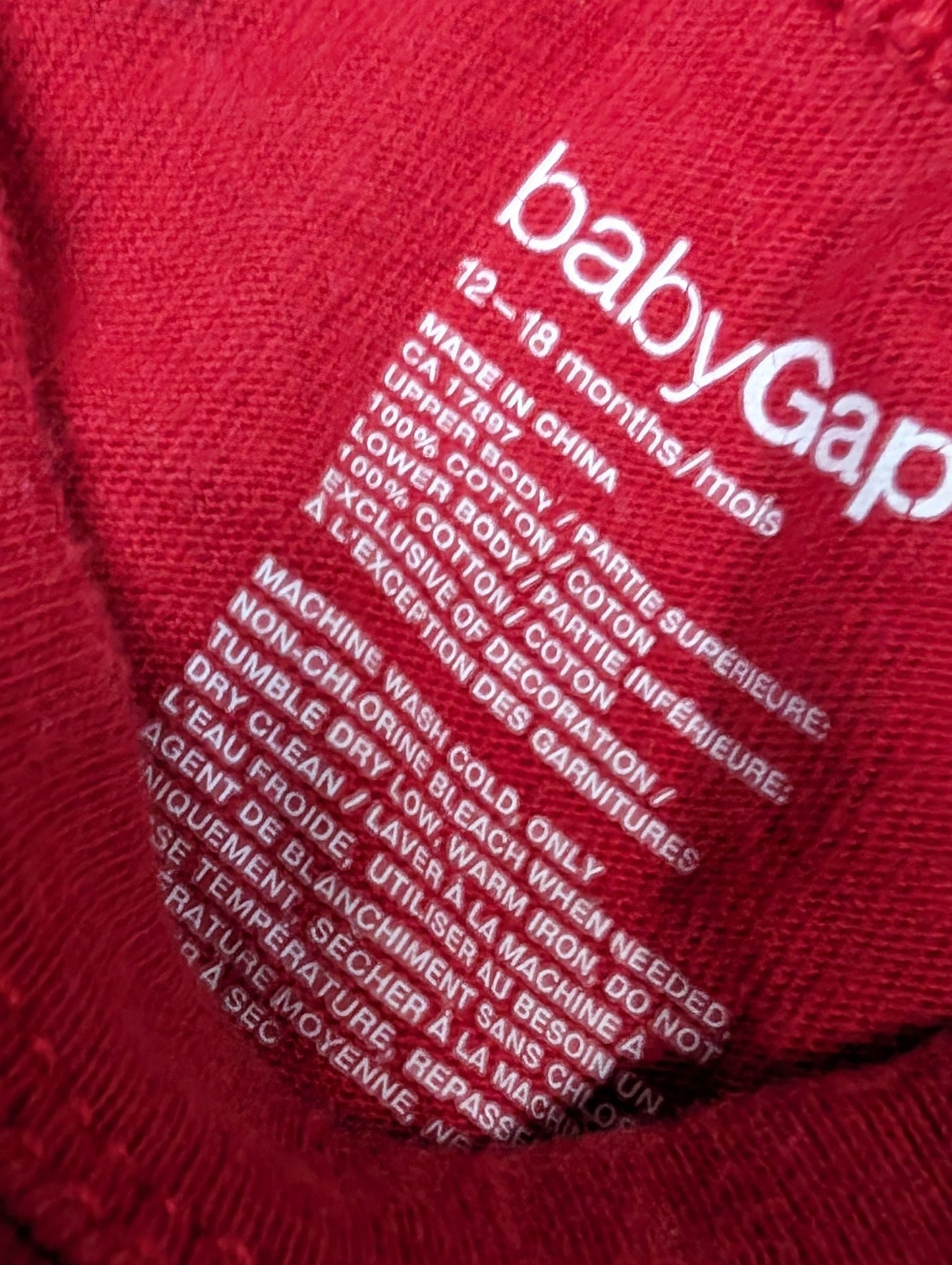 Barboteuse 12-18mois Gap