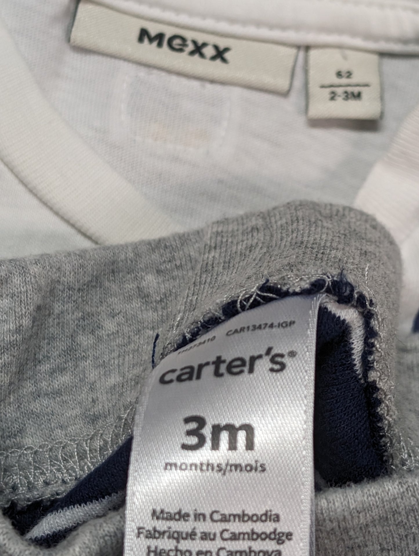 Ensemble 2-3mois Mexx et Carters*