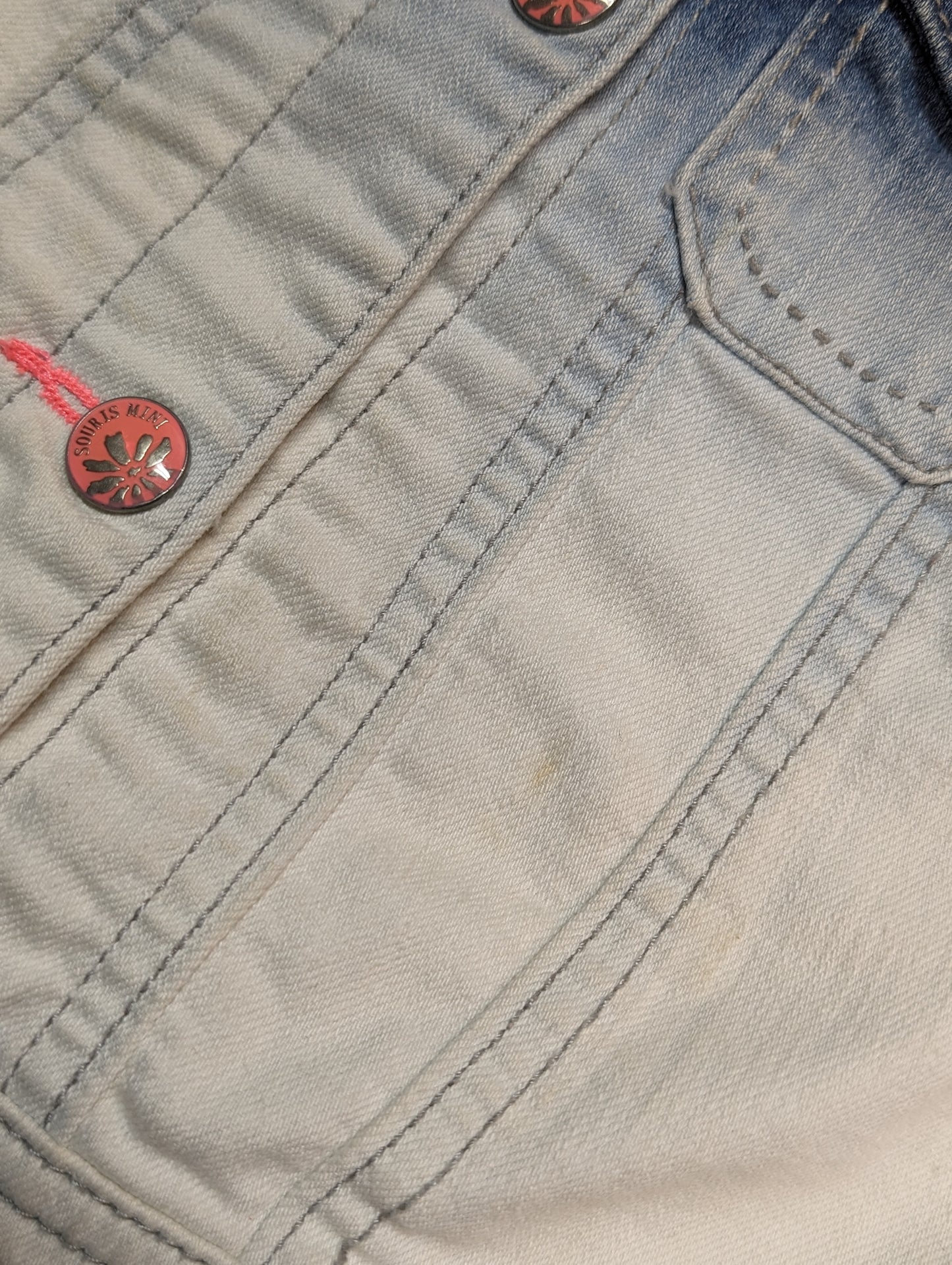 Veste sans manches en jeans 4ans Souris mini*