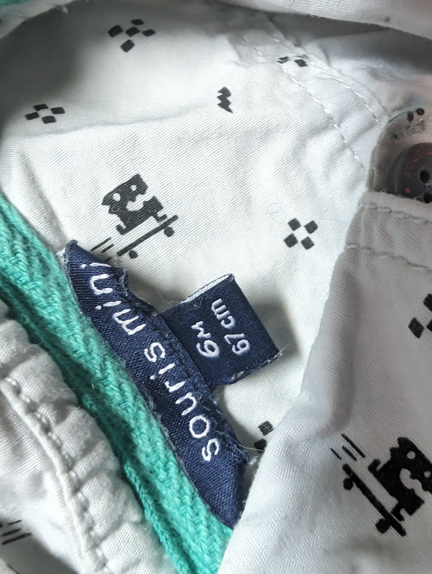 Chemise 6mois Souris mini*