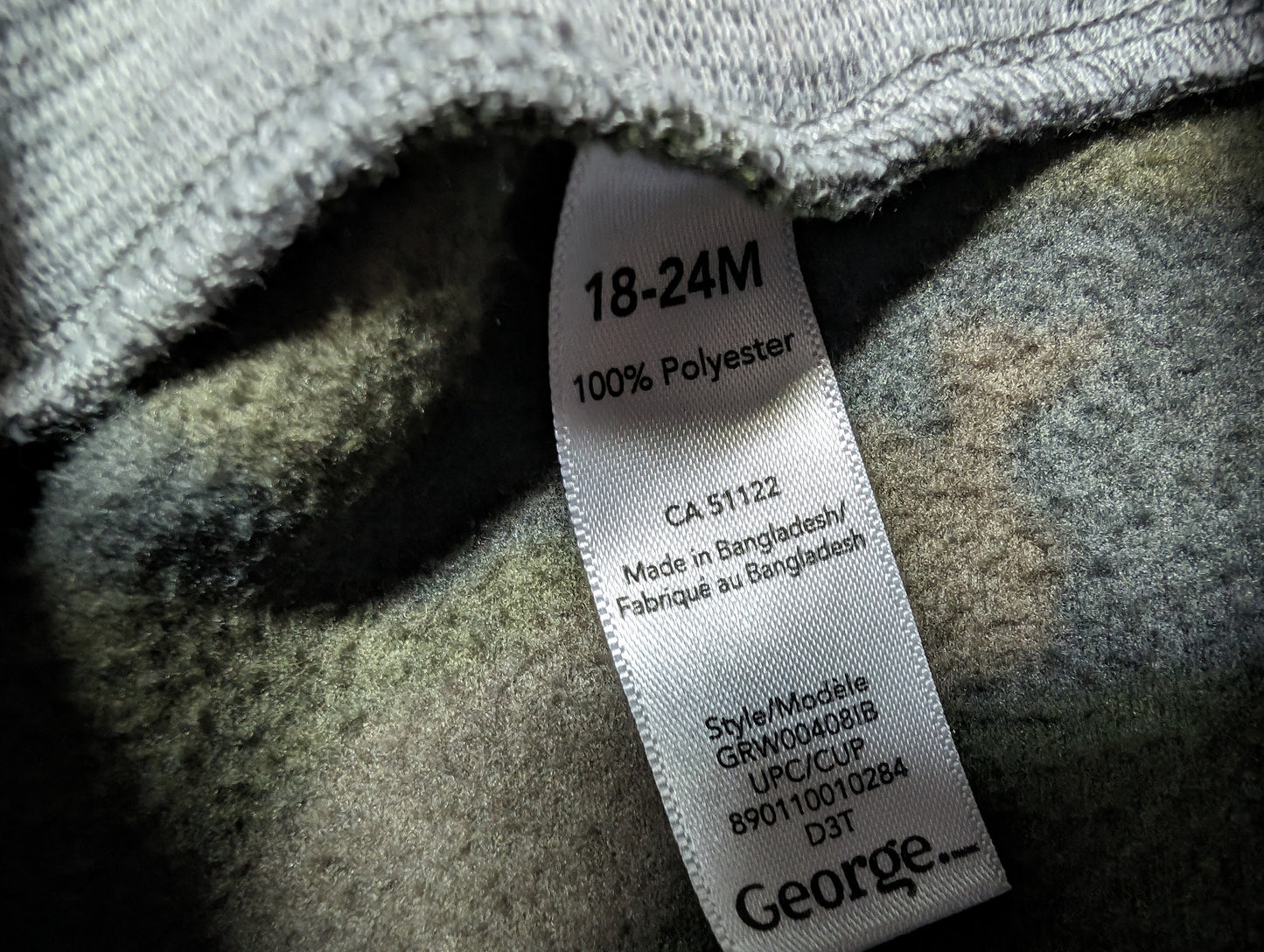 Pyjama polar 18-24mois George