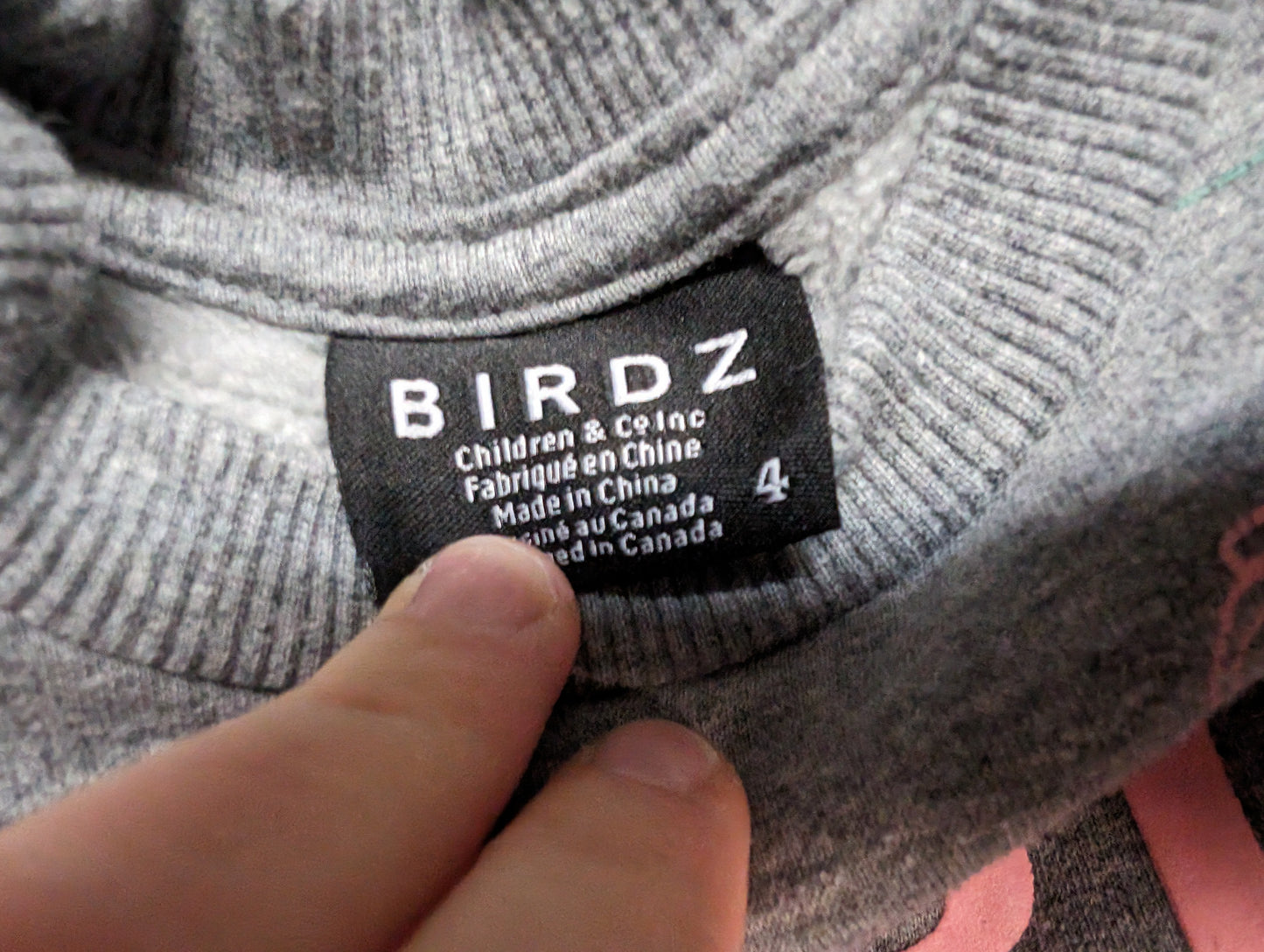 Chandail 4ans Birdz