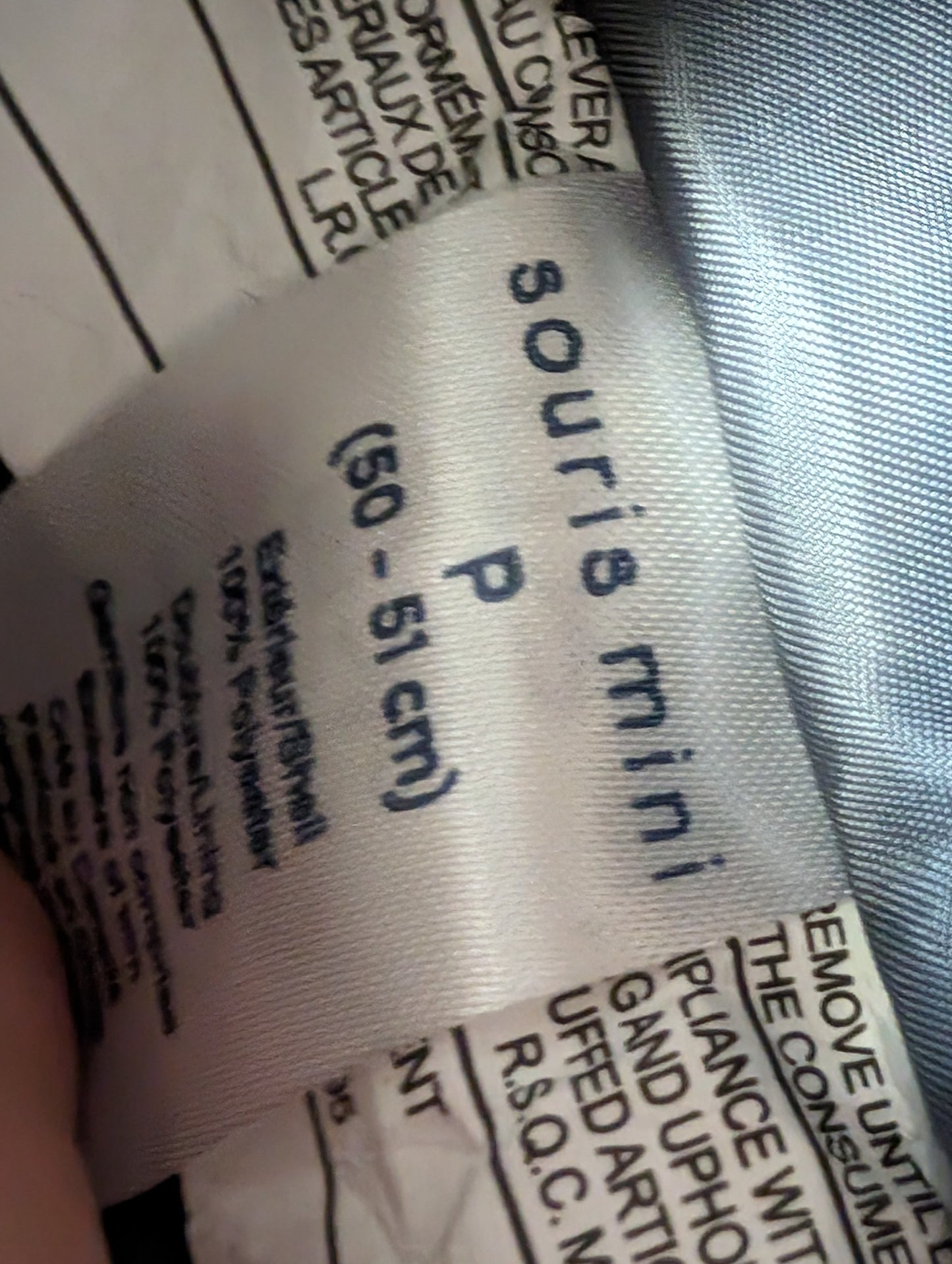 Tuque hiver 2-4ans Souris mini