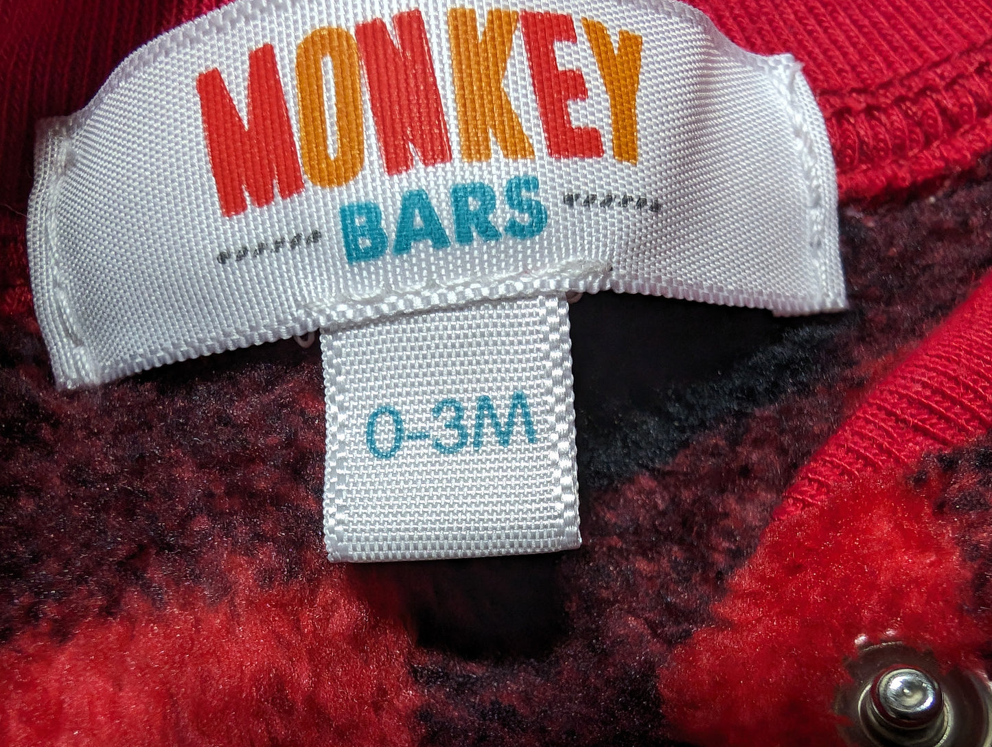Pyjama polar 0-3mois Monkey bars