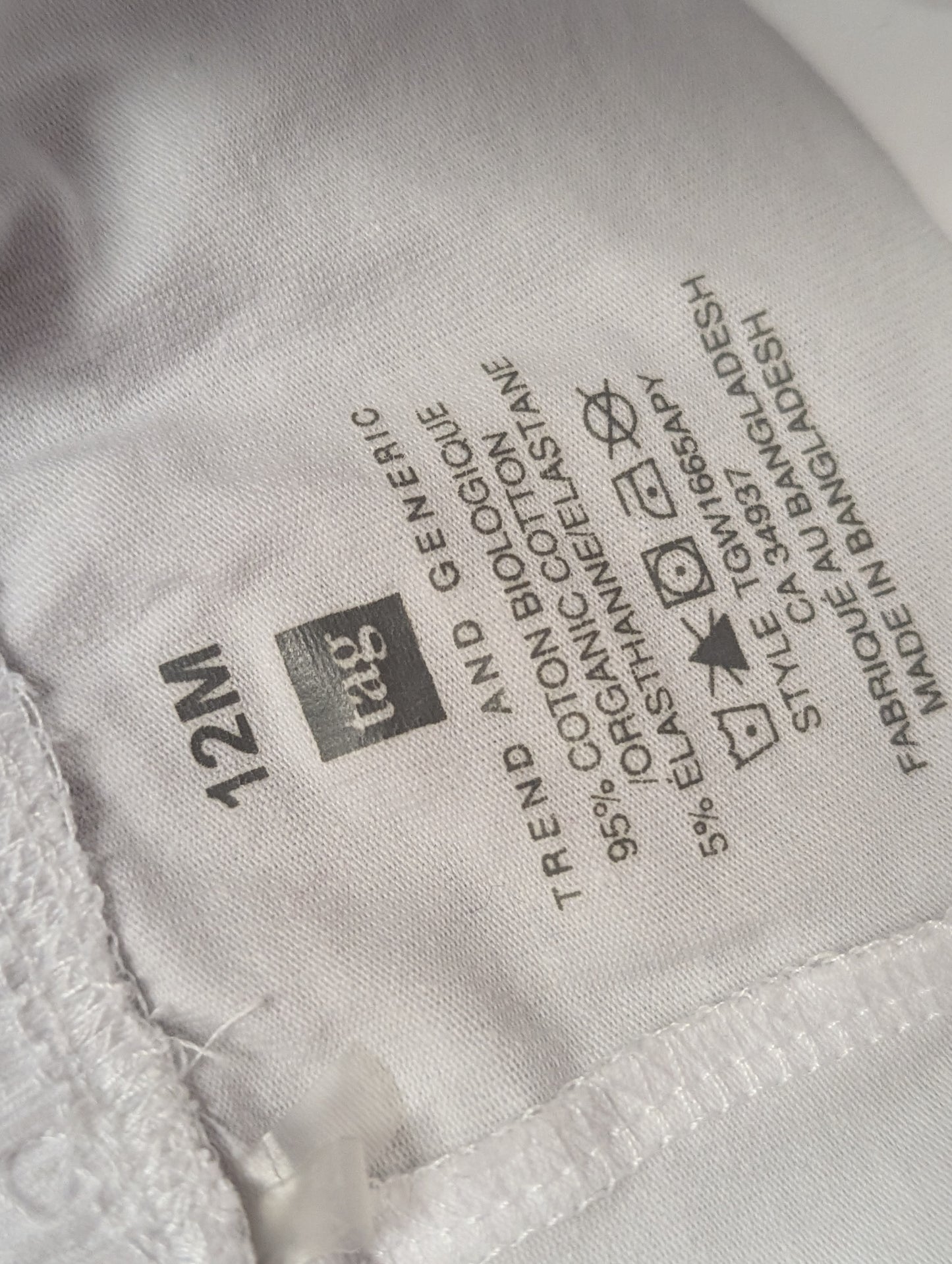 Ensemble 6-12mois Mannette kids et Tag