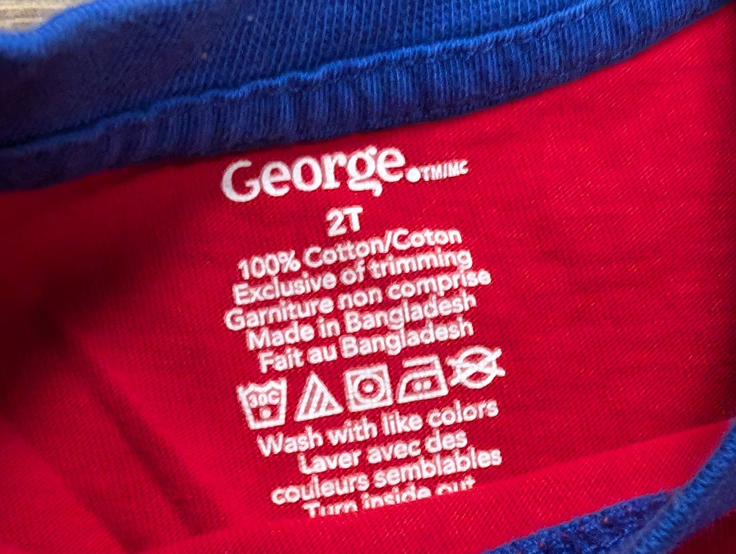 Chandail 2ans George