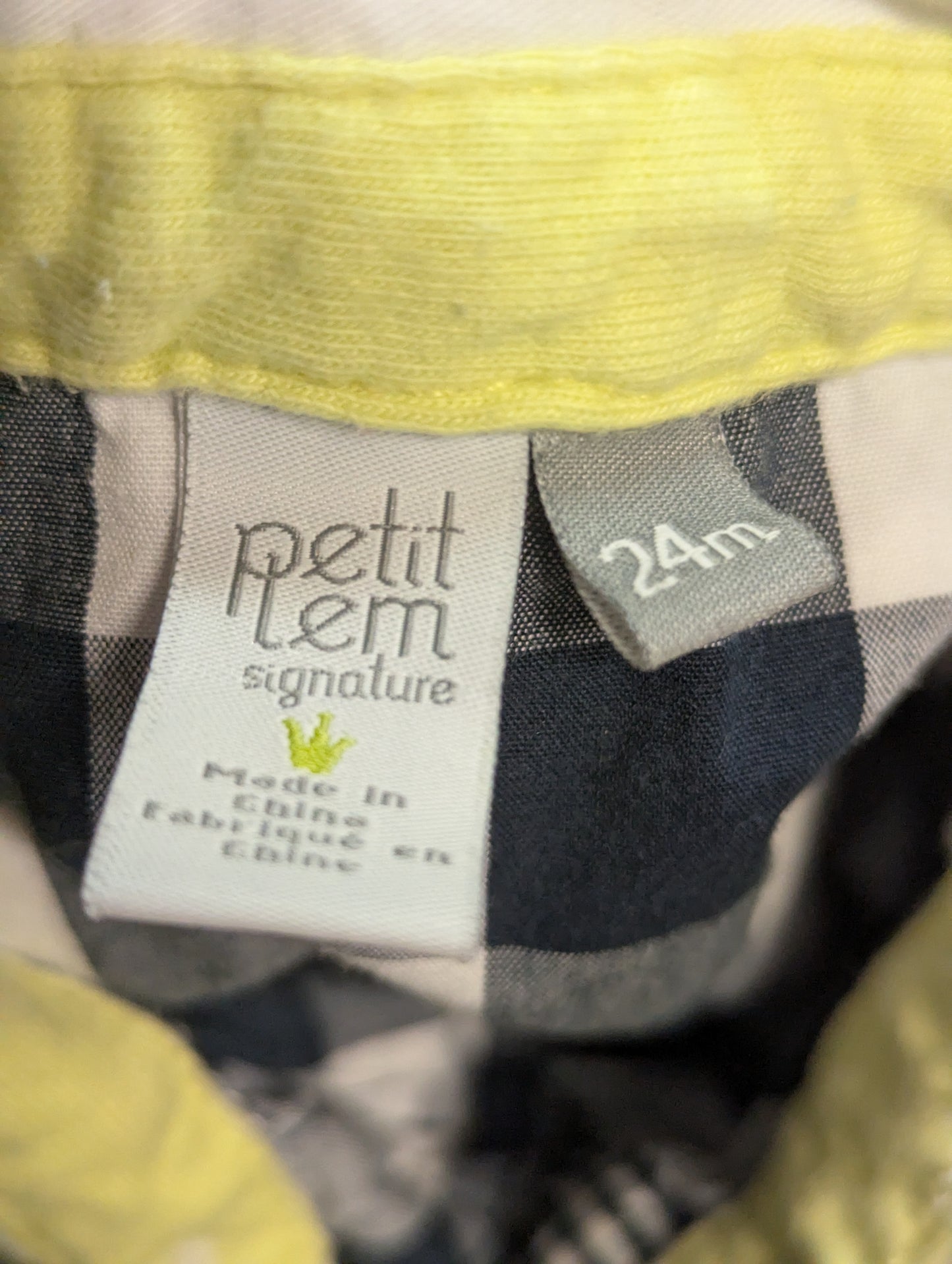 Chemise 24mois Petit Lem