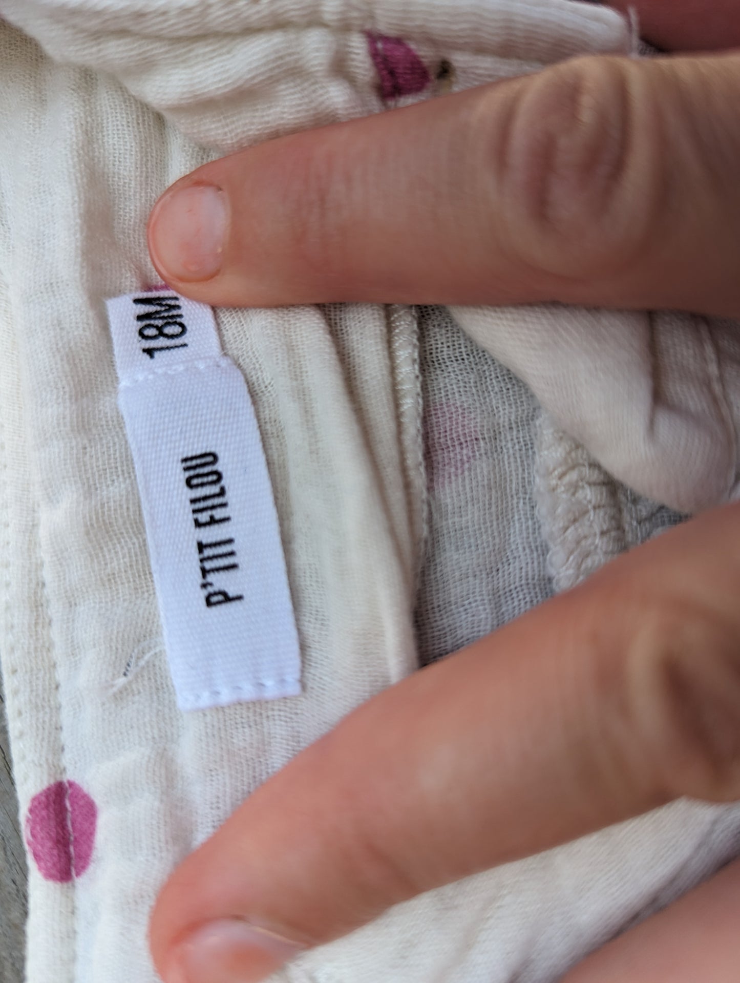 Robe et bandeau 18mois P'tit Filou