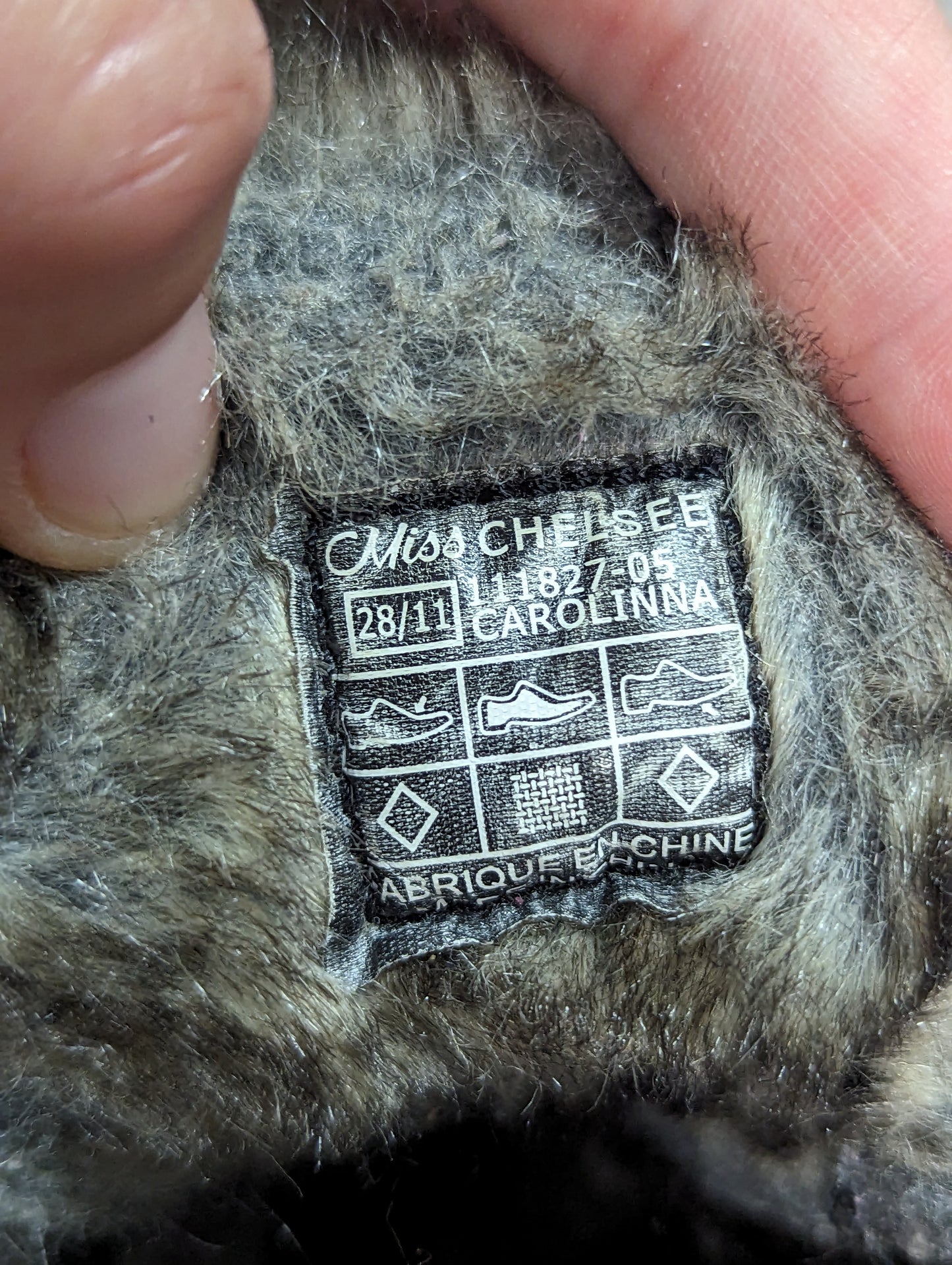 Bottines Gr:11 jeune enfant Miss Chelsea