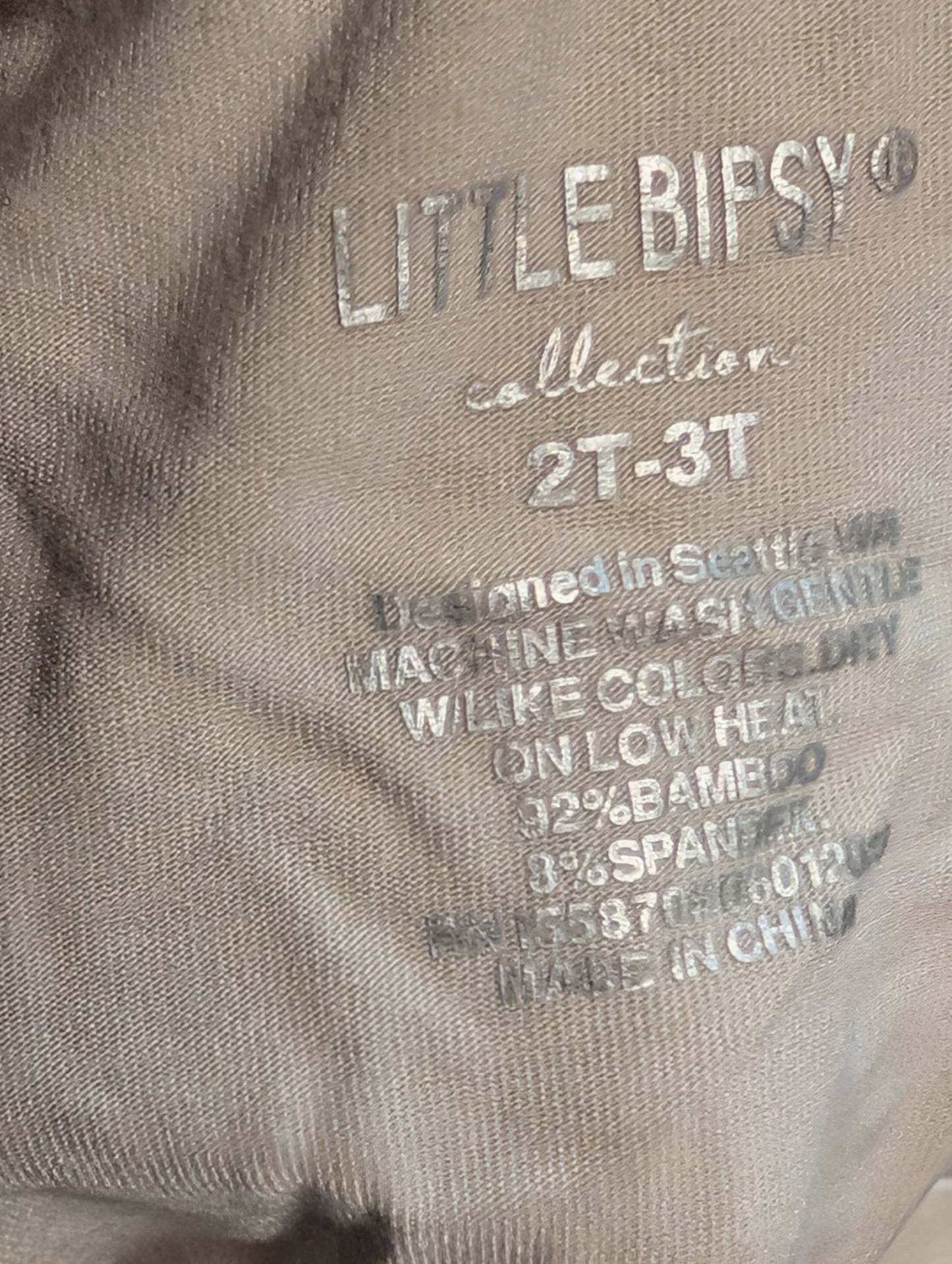 Chandail 2-3ans Little Bipsy