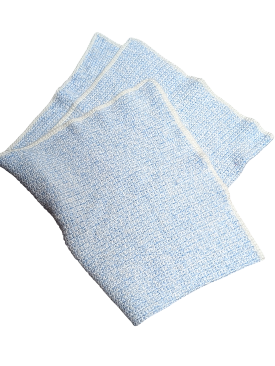 Couverture 30" X 30" Tricoté