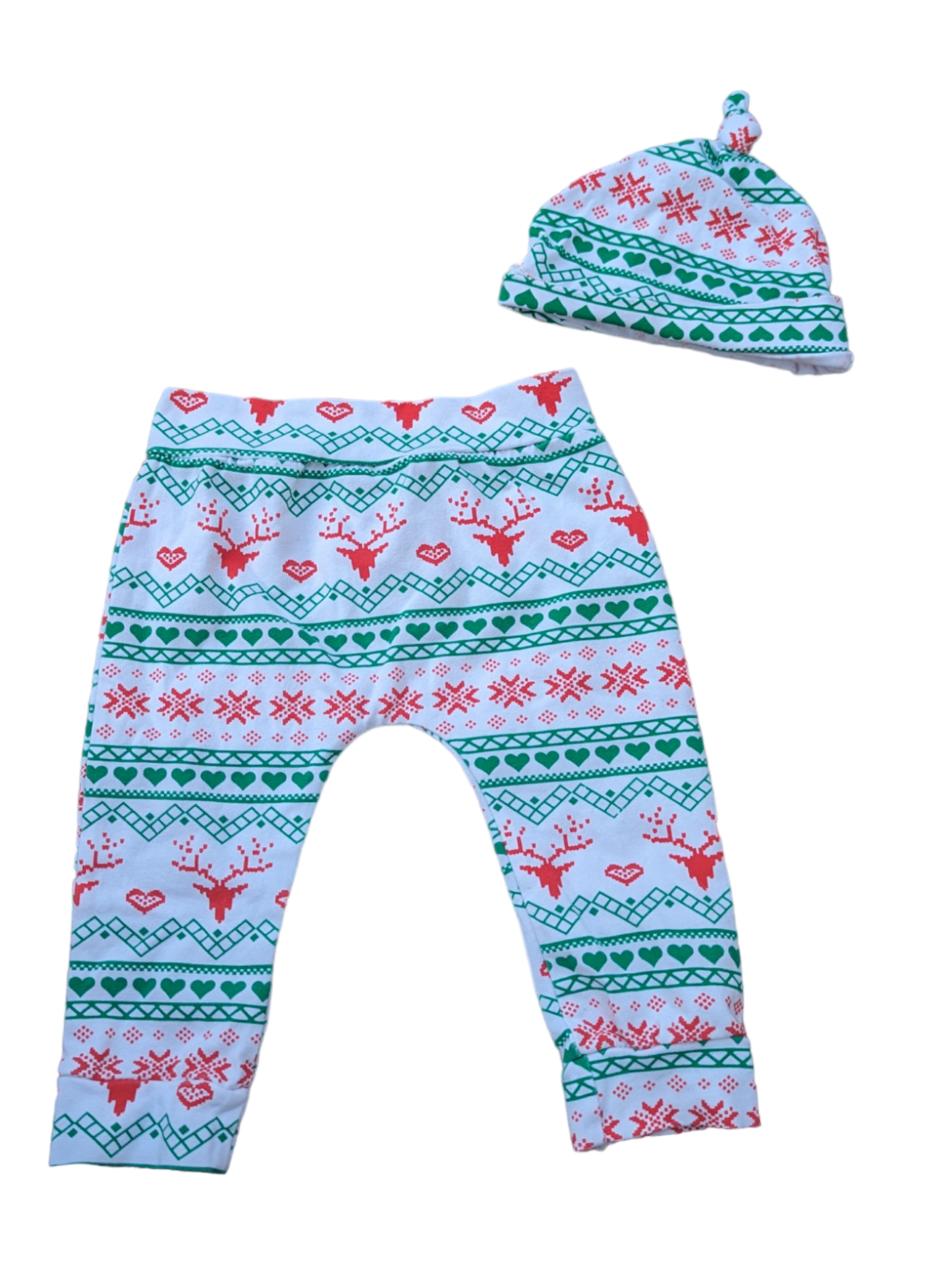 Pantalon & Chapeau assortis 3-6mois