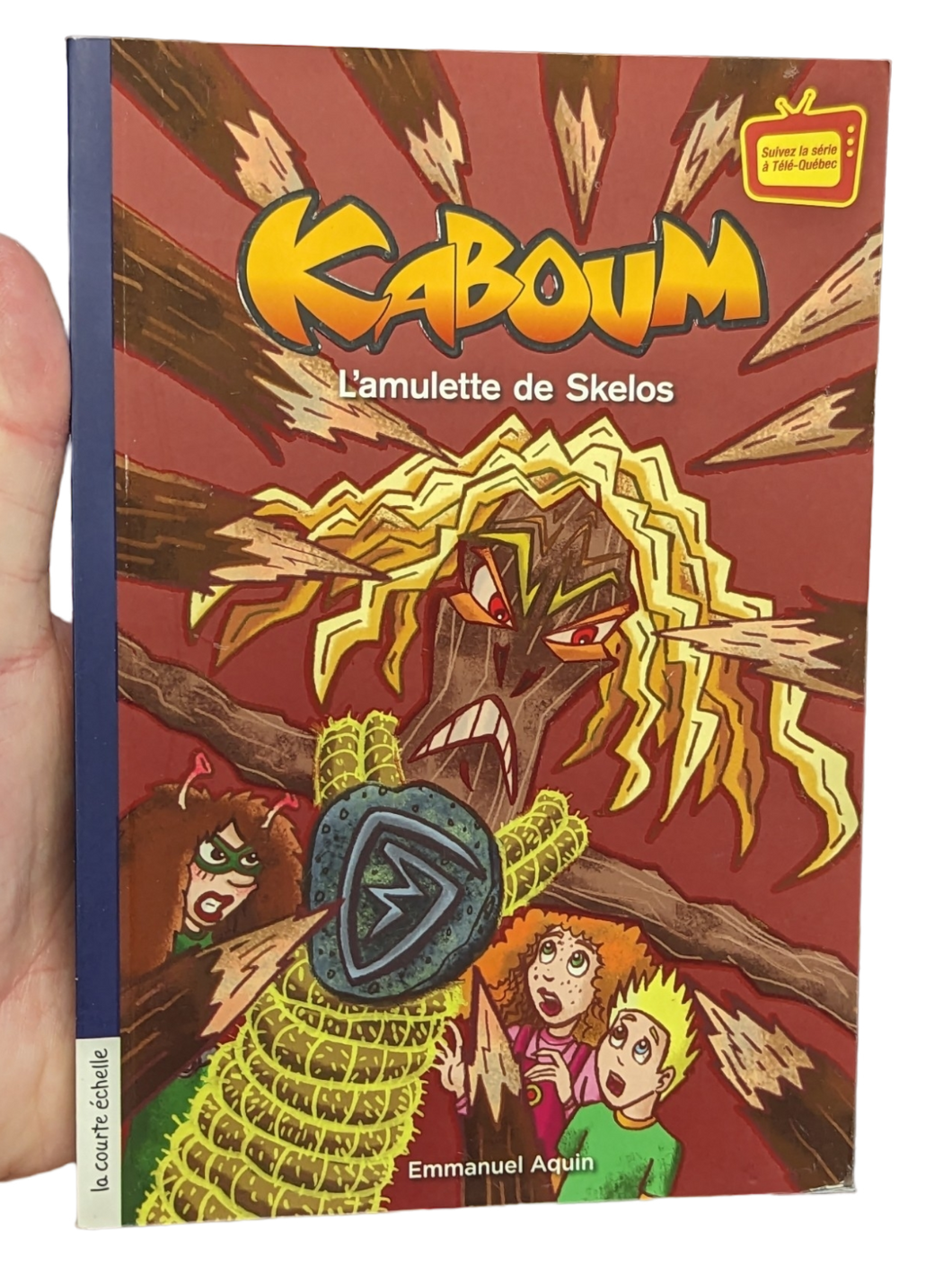 Livre Kaboum L'amulette de Skelos