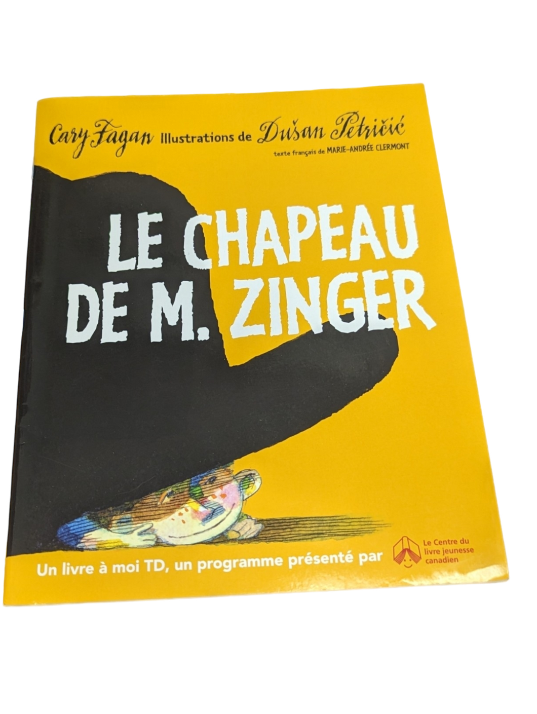 Livre Le Chapeau De M. Zinger