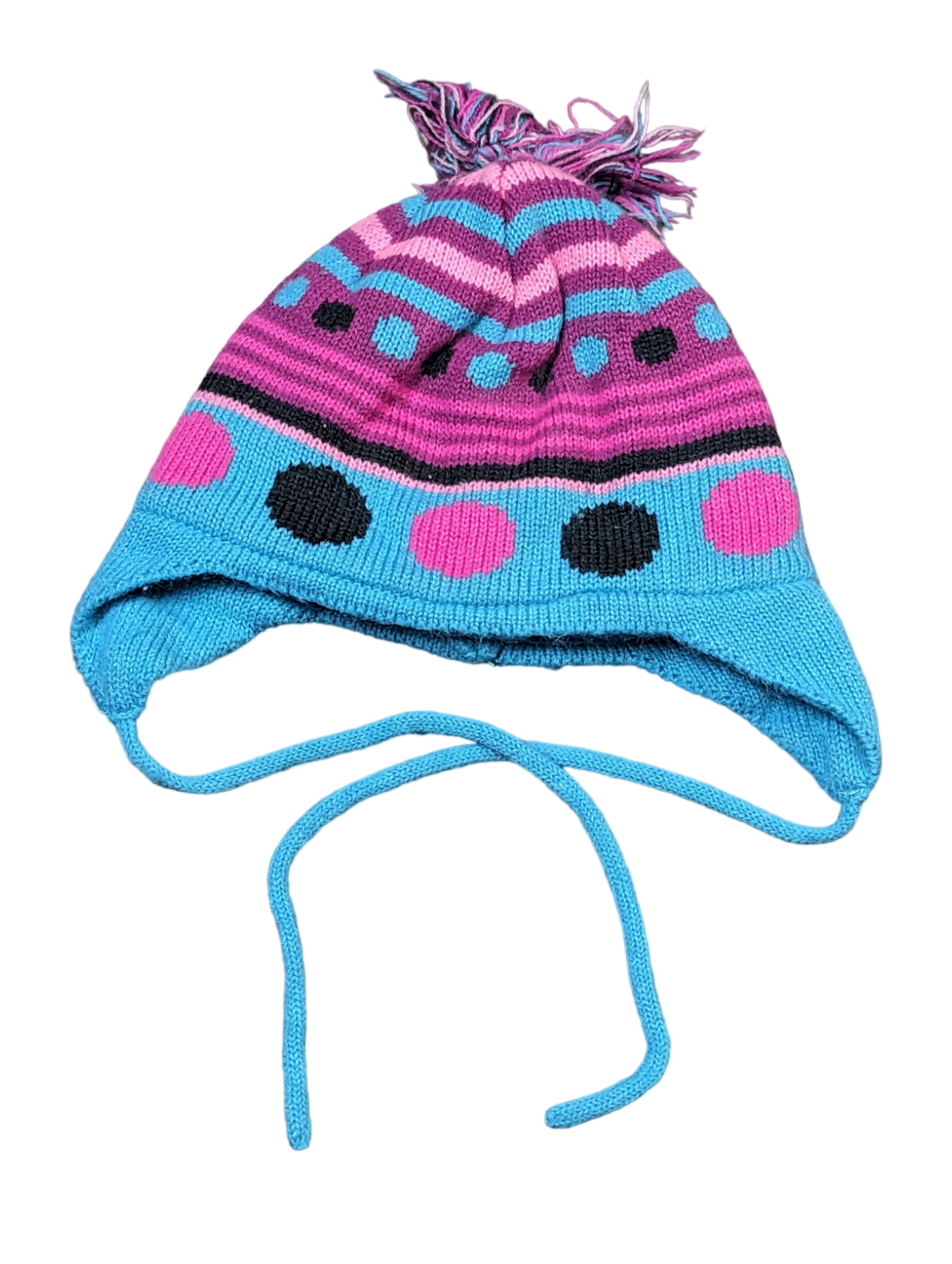Tuque hiver 6-12mois Peluche & Tartine (C:PF)