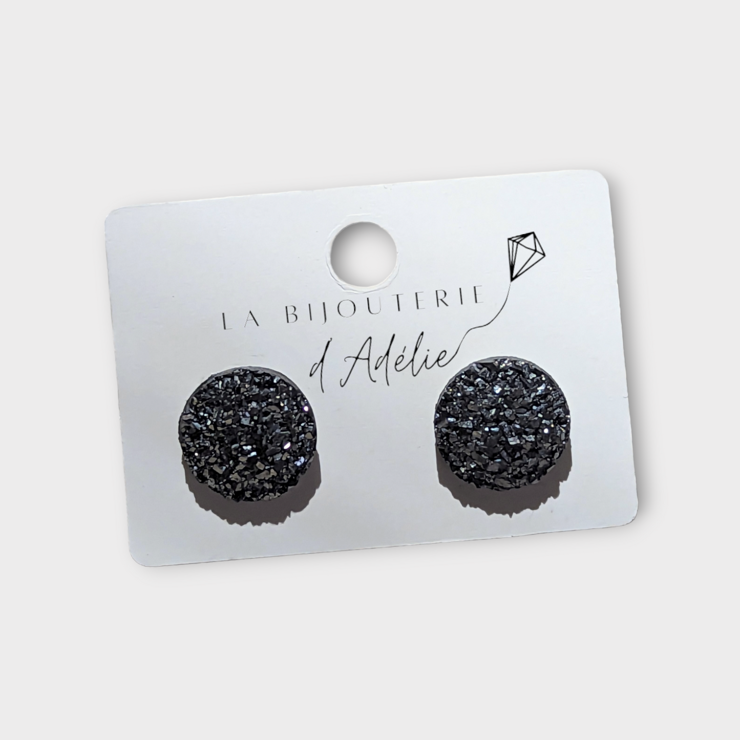 Boucle d'oreilles 12mm La bijouterie d'Adélie