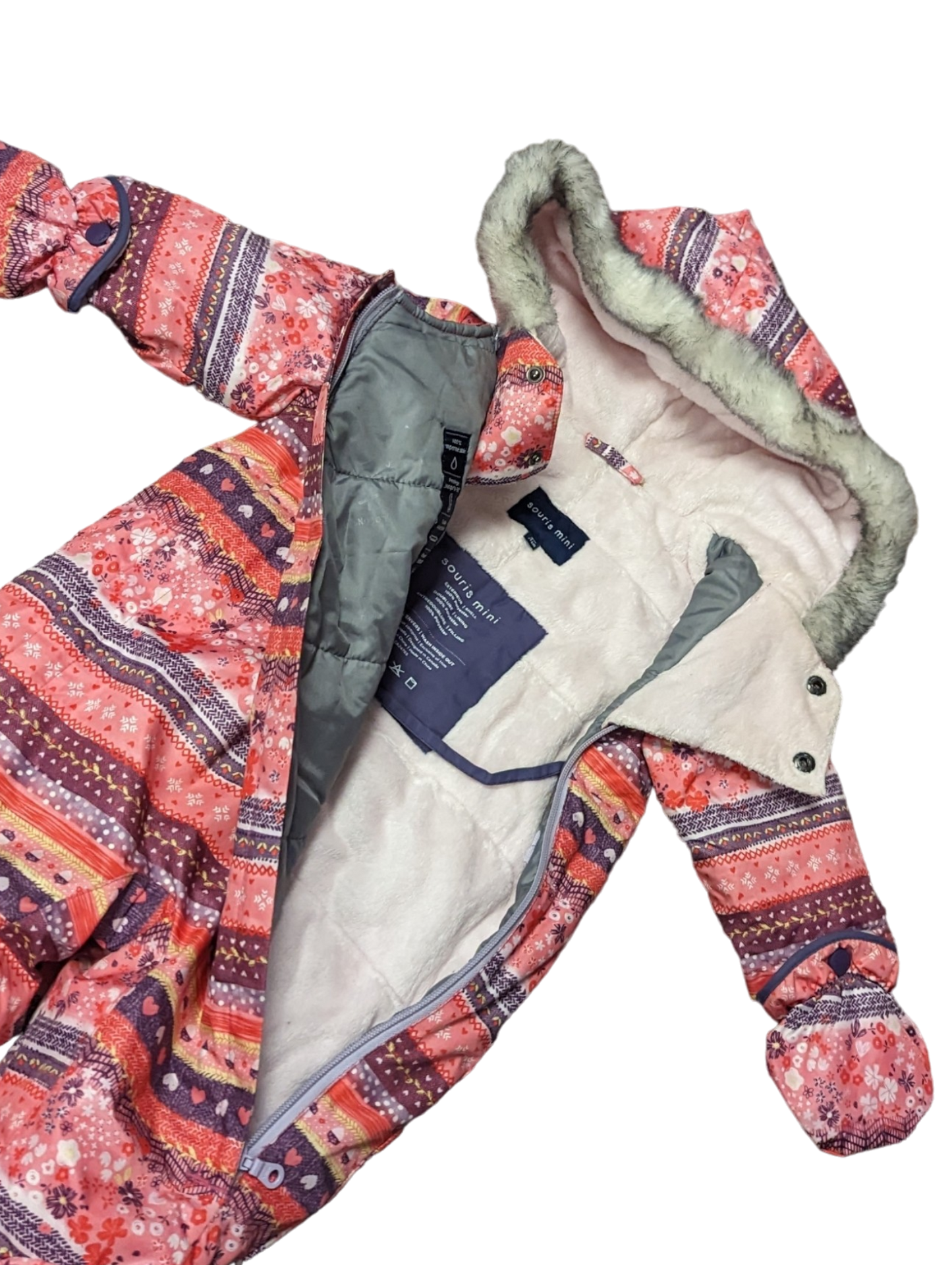 Habit d'hiver 9mois Souris mini