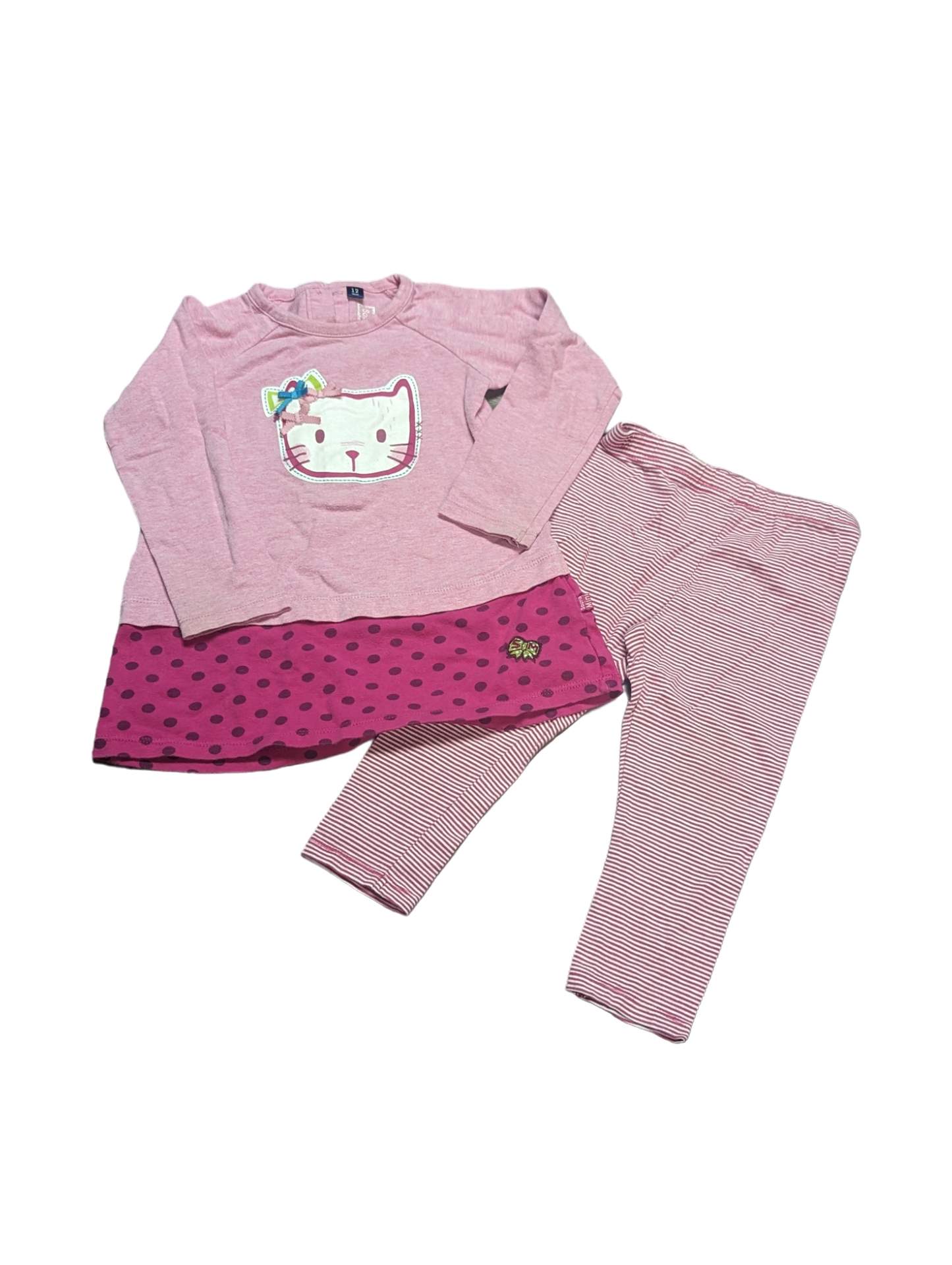 Ensemble Au Pays des couleurs 12-18mois Souris mini et Tag*