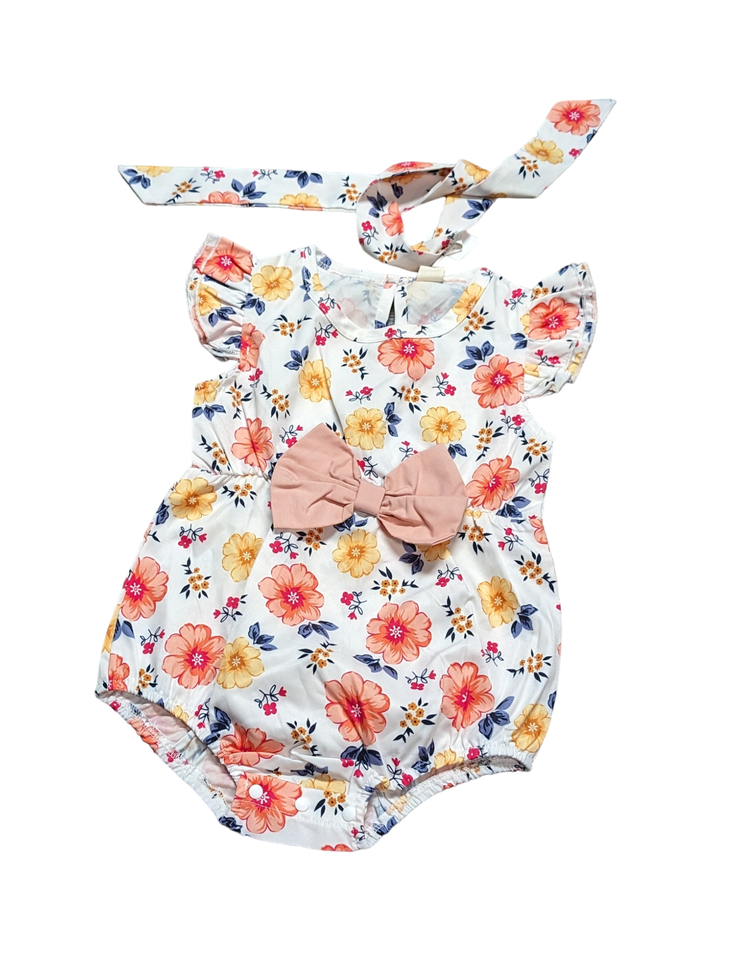 Barboteuse et bandeau 18mois Internet