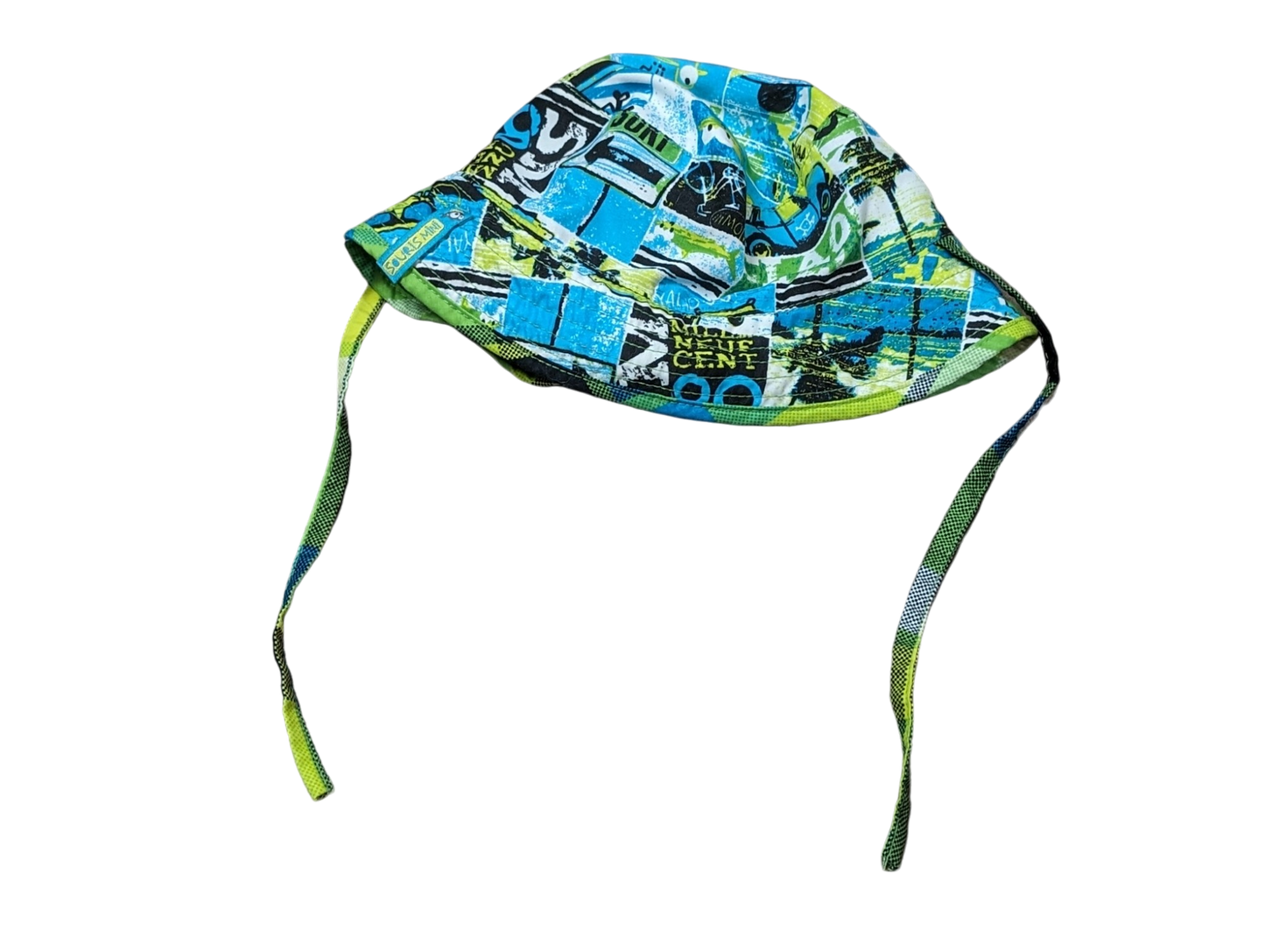 Chapeau réversible 6-12mois Souris mini