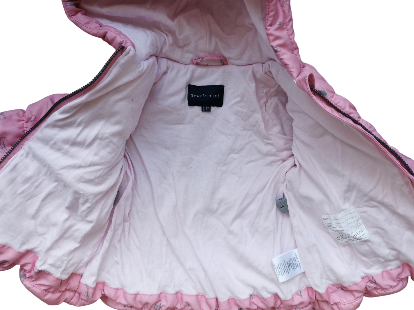 Manteau 6-9mois Souris mini