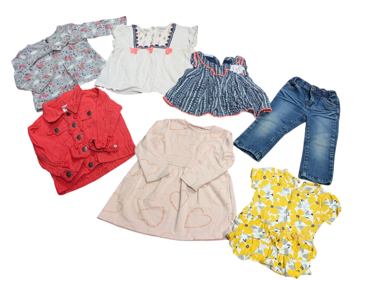 Lot 12-18mois Colimaçon, Tag, carters