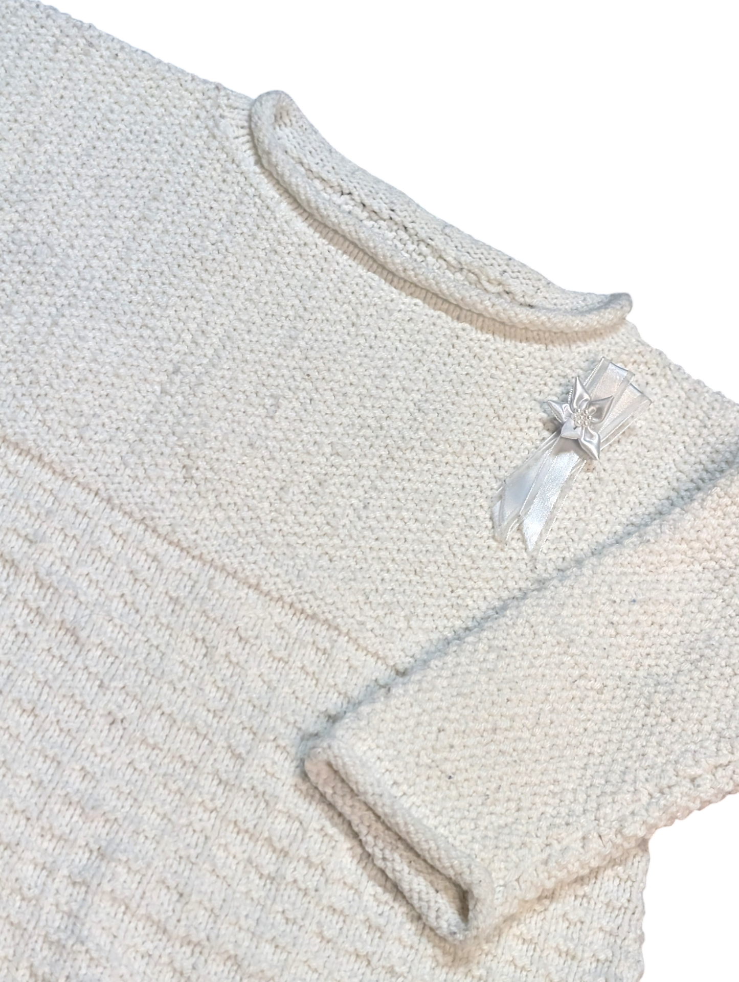 Tunique de mailles 2-3ans Tricot à la main