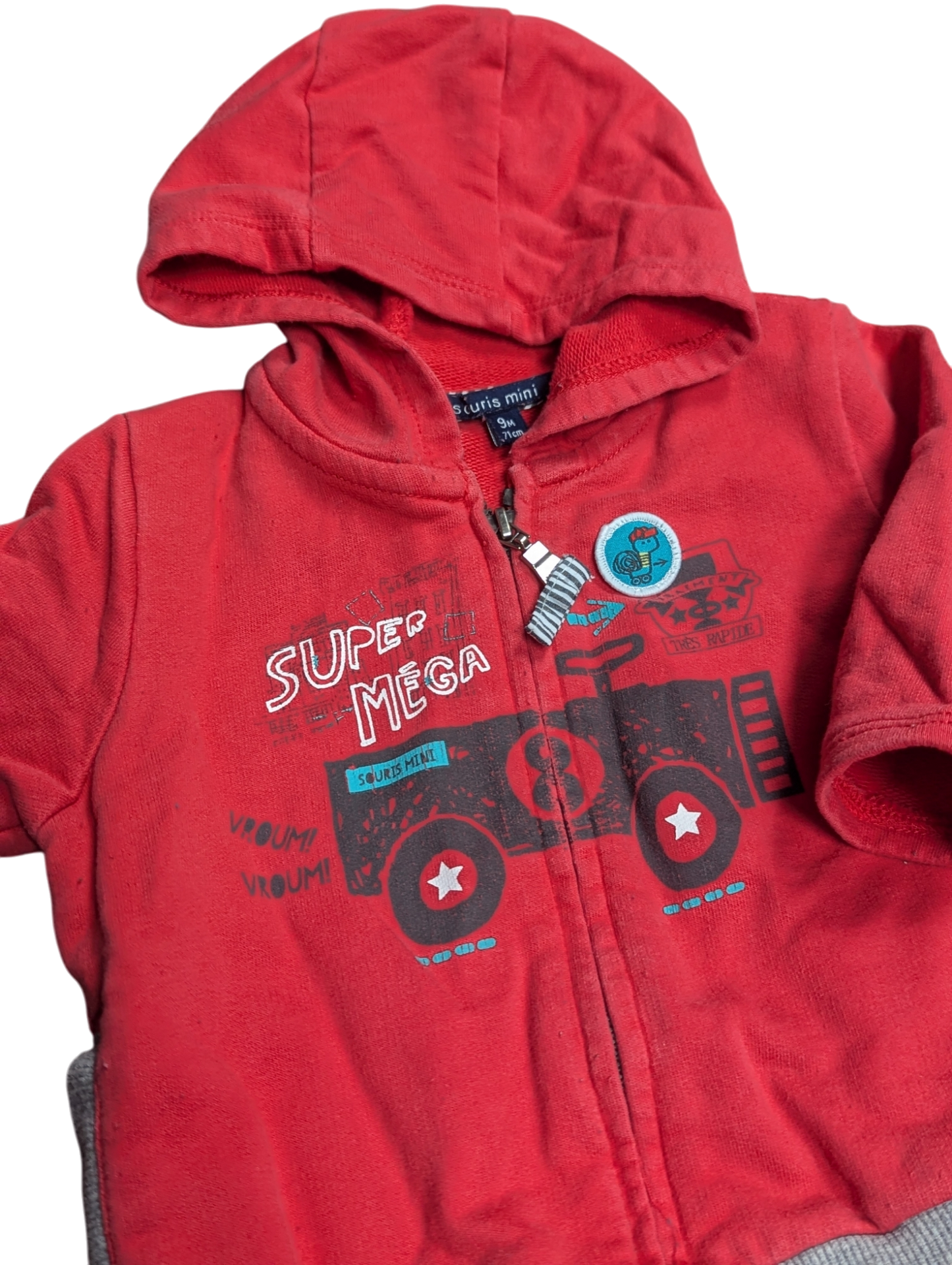 Ensemble veste et t-shirt 9mois Souris mini*