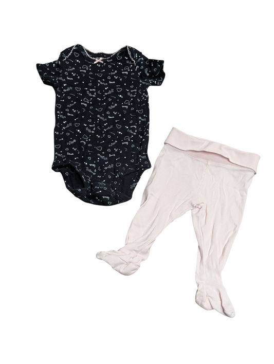 Ensemble 3-6mois Carters et H&M