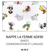 Charger l&#39;image dans la galerie, NAPPE LA FERME 60X90
BIMOO Neuf
